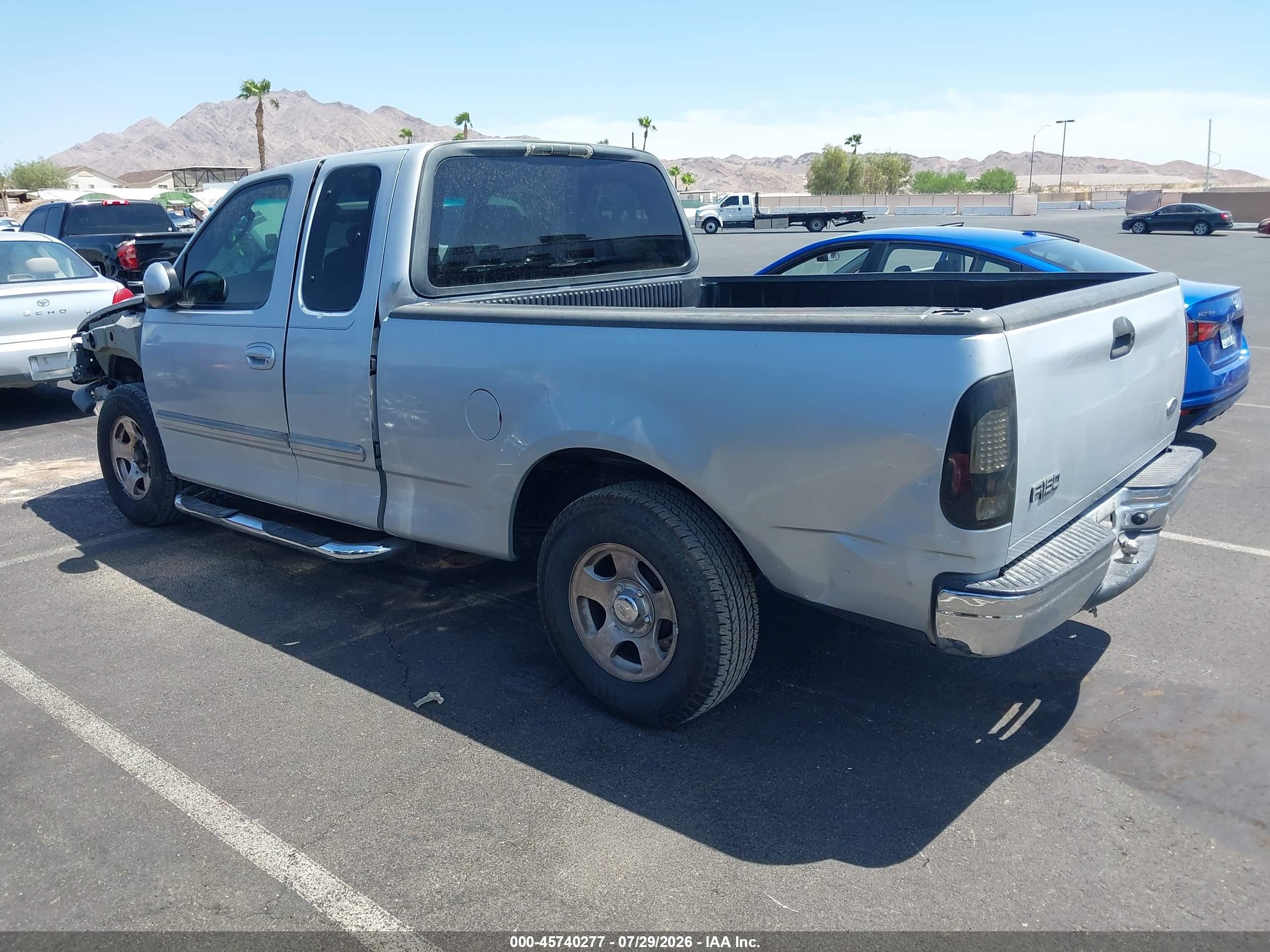 2002 Ford F-150 Xl/xlt Silver vin: 1FTRX17202NB11864