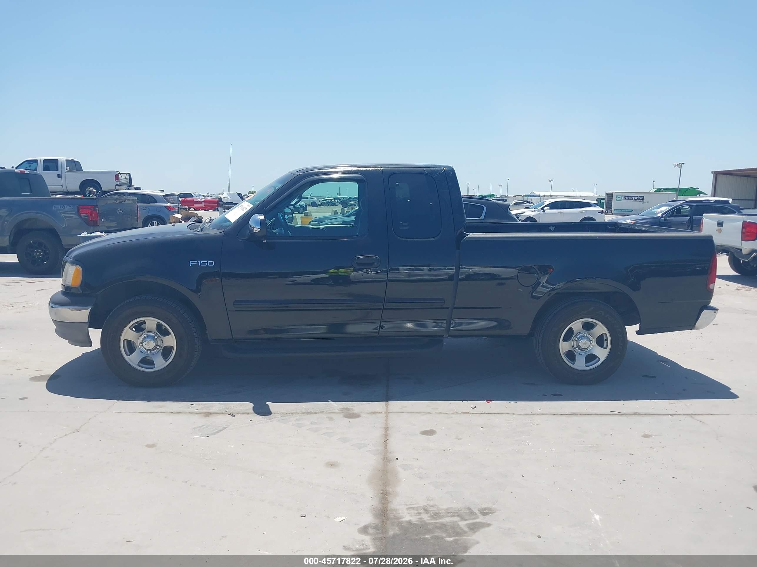 2002 Ford F-150 Xl/xlt Black vin: 1FTRX17212KA82182