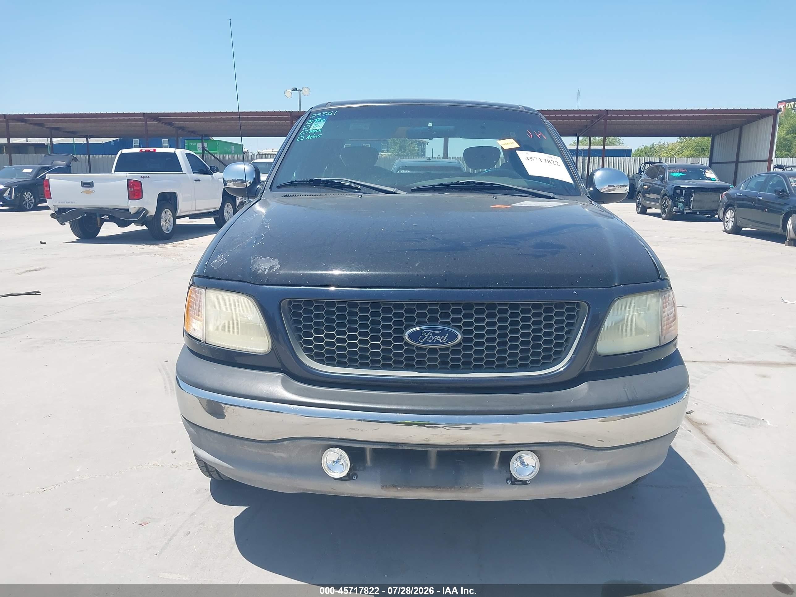 2002 Ford F-150 Xl/xlt Black vin: 1FTRX17212KA82182