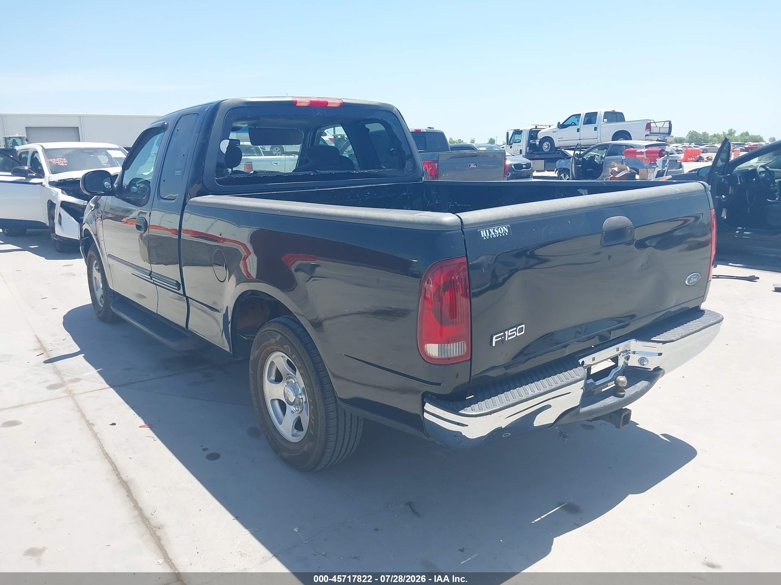 2002 Ford F-150 Xl/xlt Black vin: 1FTRX17212KA82182