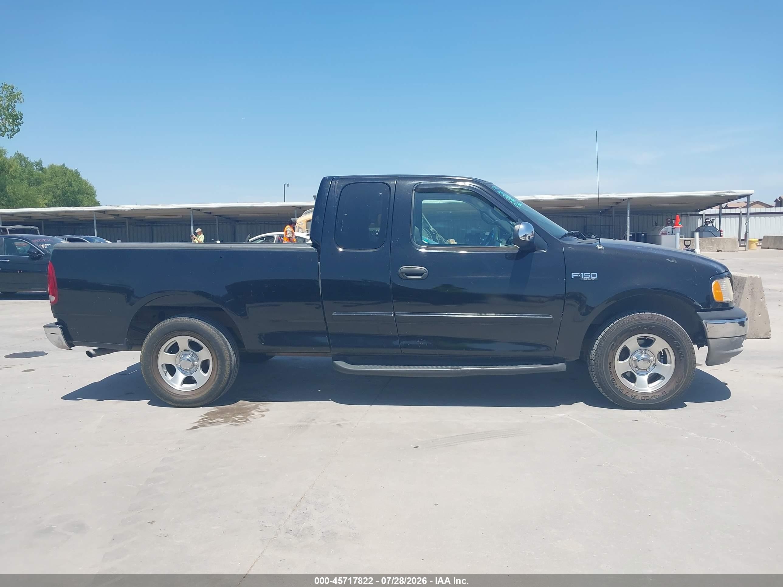 2002 Ford F-150 Xl/xlt Black vin: 1FTRX17212KA82182