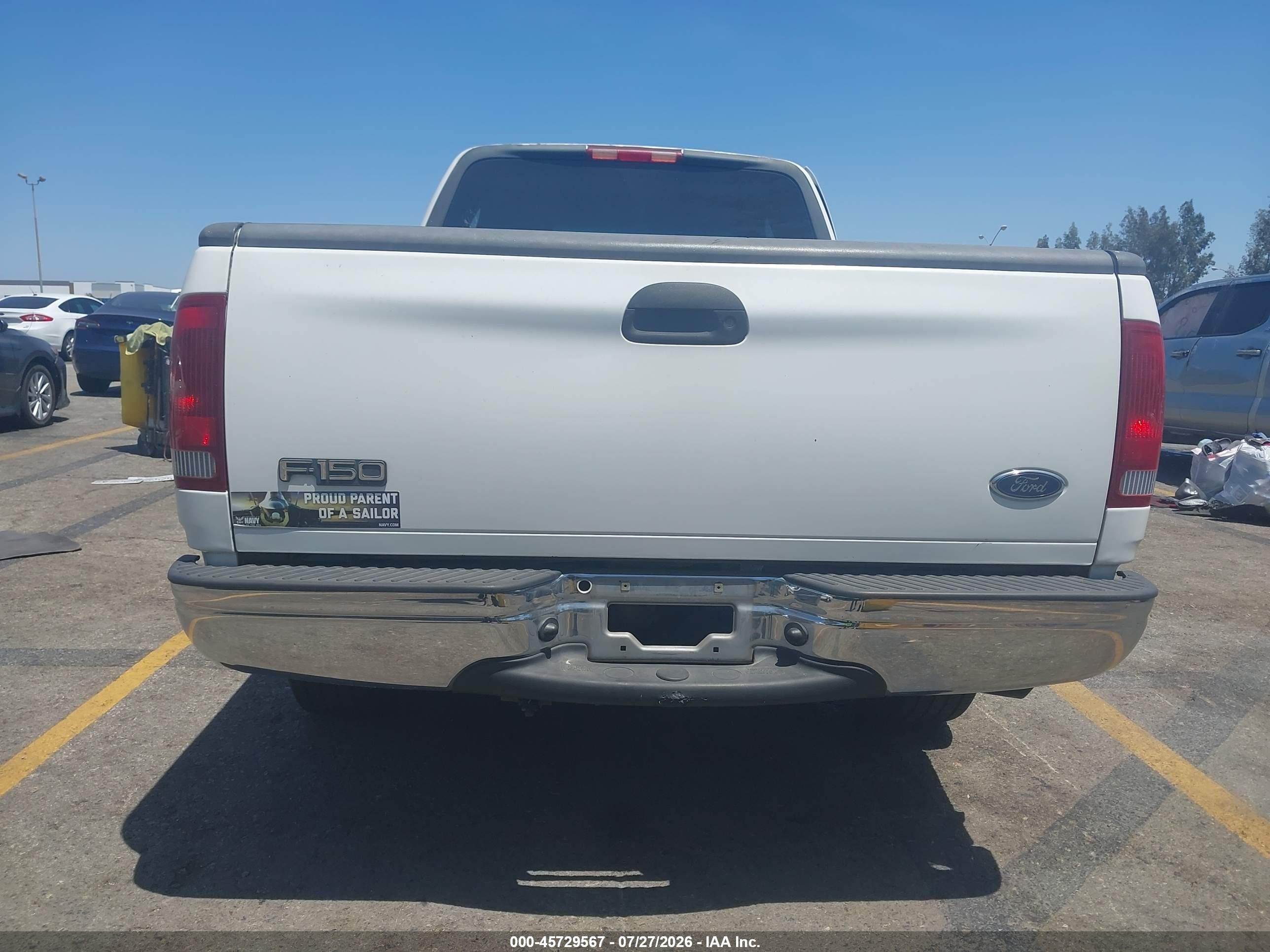 2002 Ford F-150 Xl/xlt White vin: 1FTRX17212NA53845