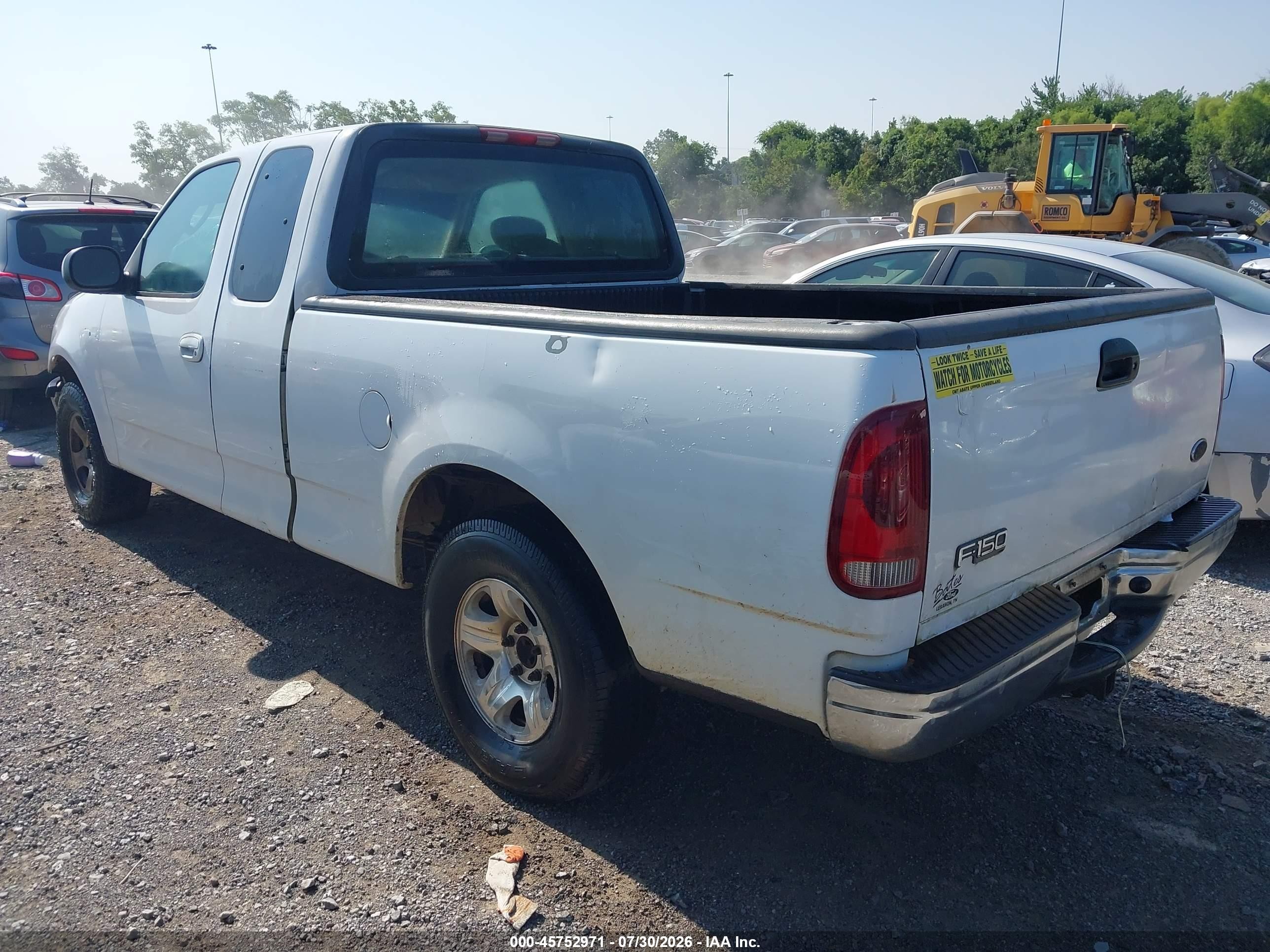 2002 Ford F-150 Xl/xlt White vin: 1FTRX17212NB34229