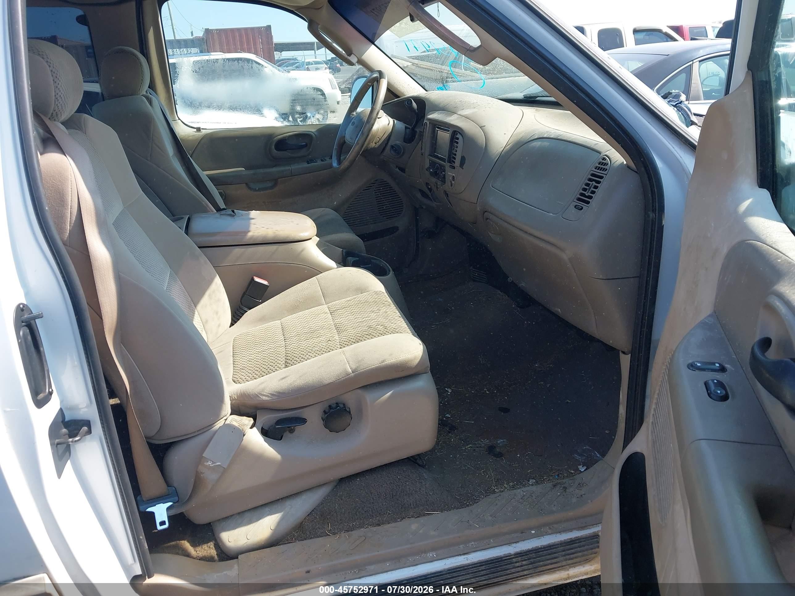 2002 Ford F-150 Xl/xlt White vin: 1FTRX17212NB34229