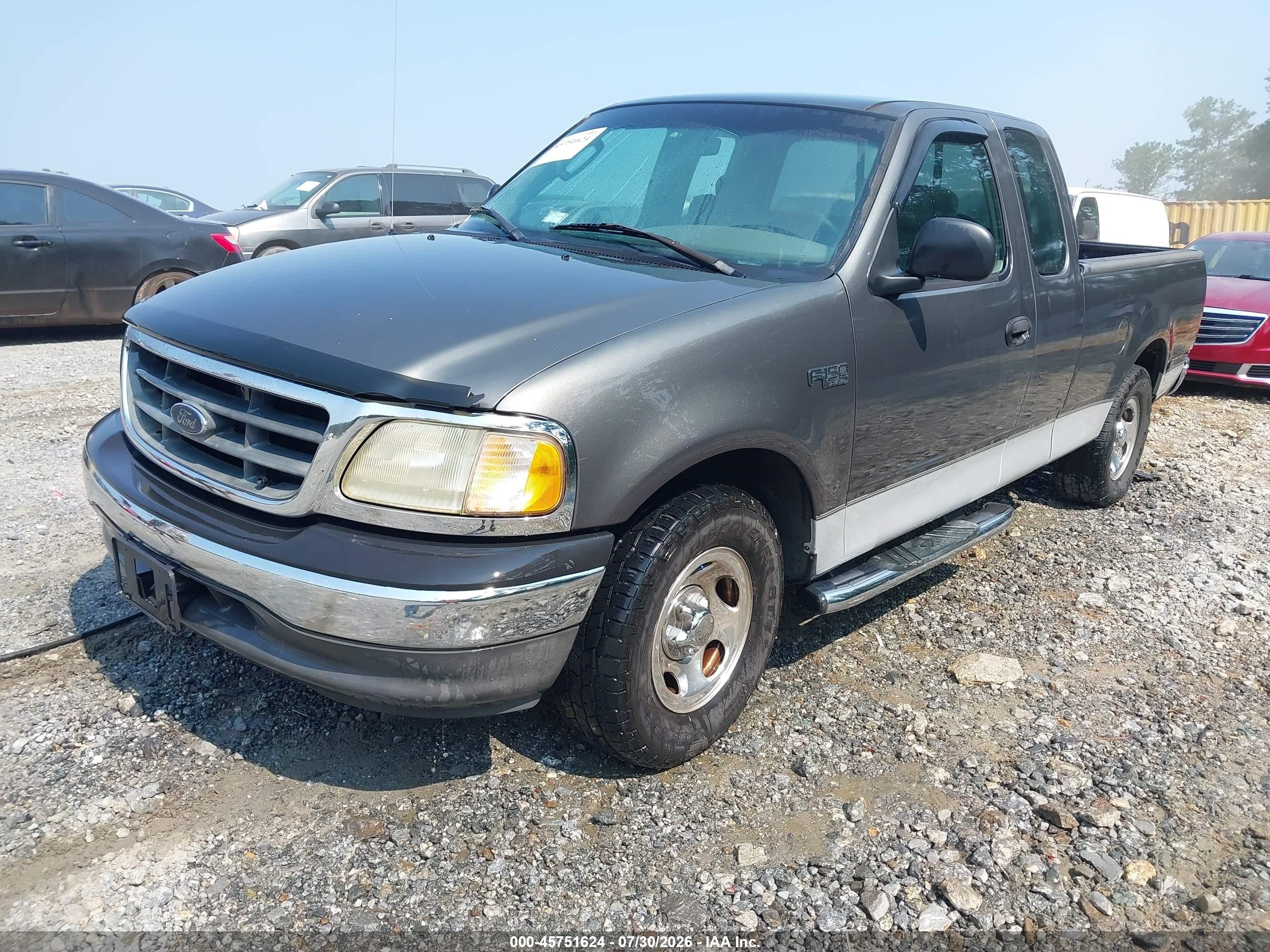 2002 Ford F-150 Xl/xlt Gray vin: 1FTRX17212NB83561