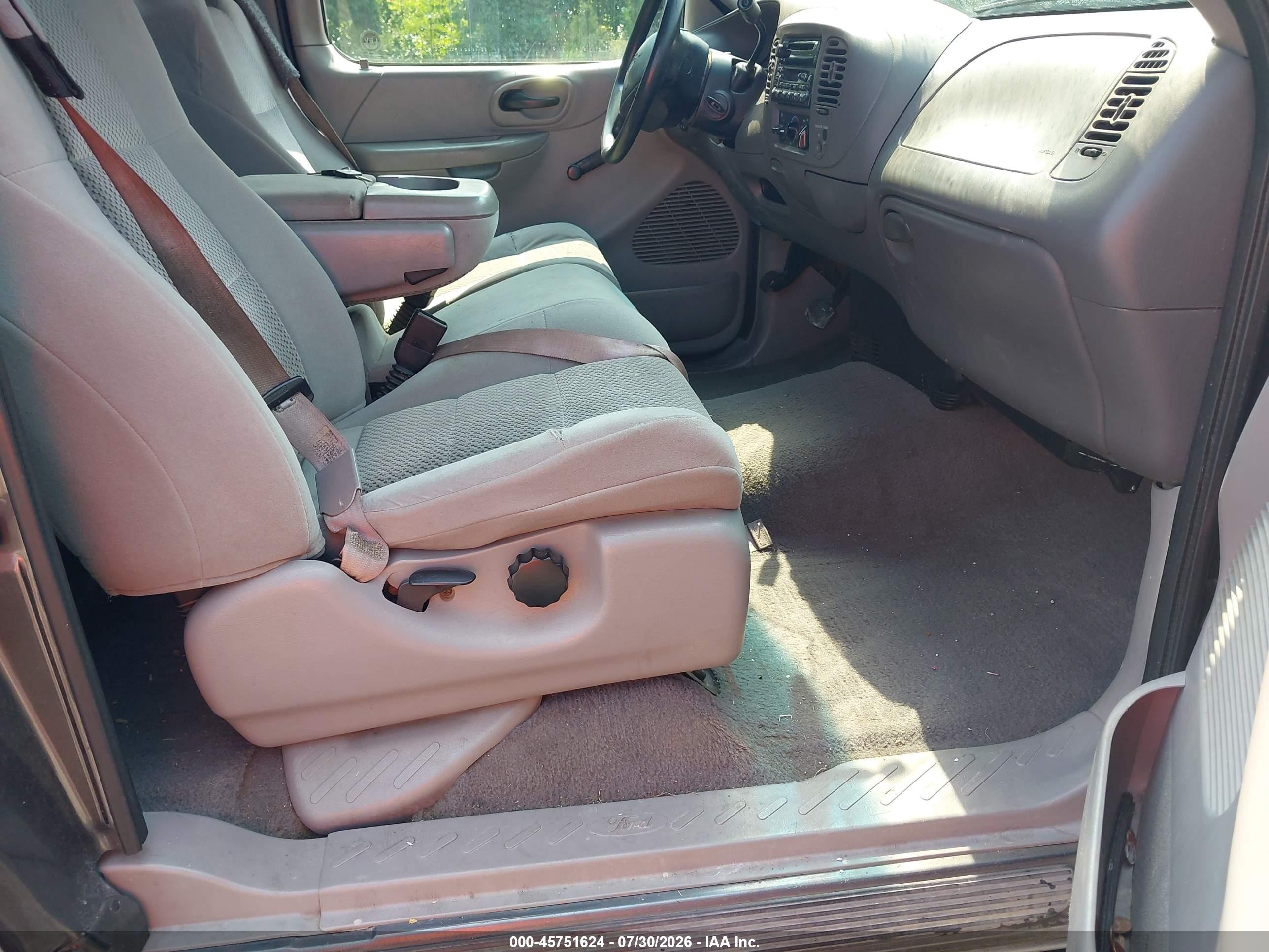 2002 Ford F-150 Xl/xlt Gray vin: 1FTRX17212NB83561