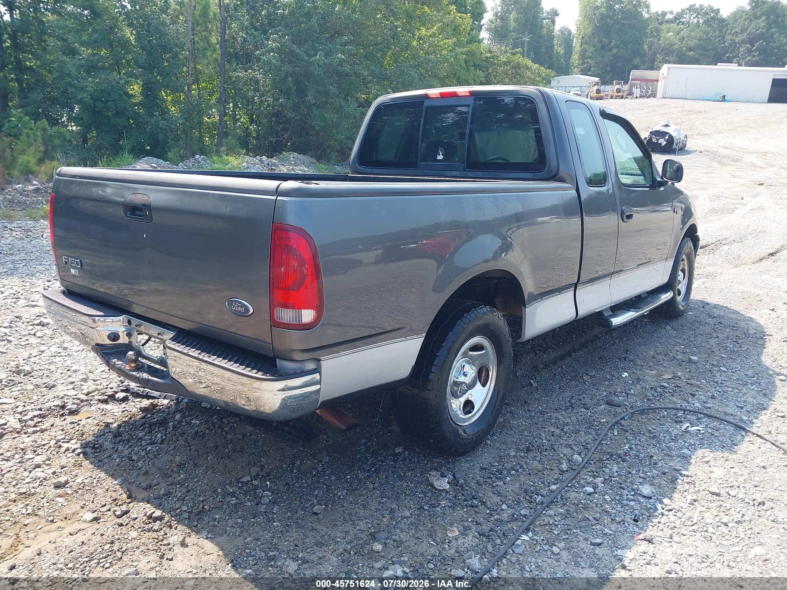 2002 Ford F-150 Xl/xlt Gray vin: 1FTRX17212NB83561