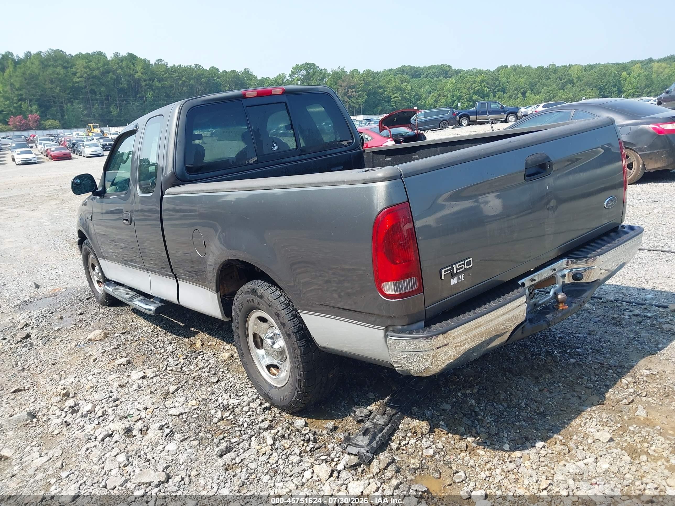 2002 Ford F-150 Xl/xlt Gray vin: 1FTRX17212NB83561