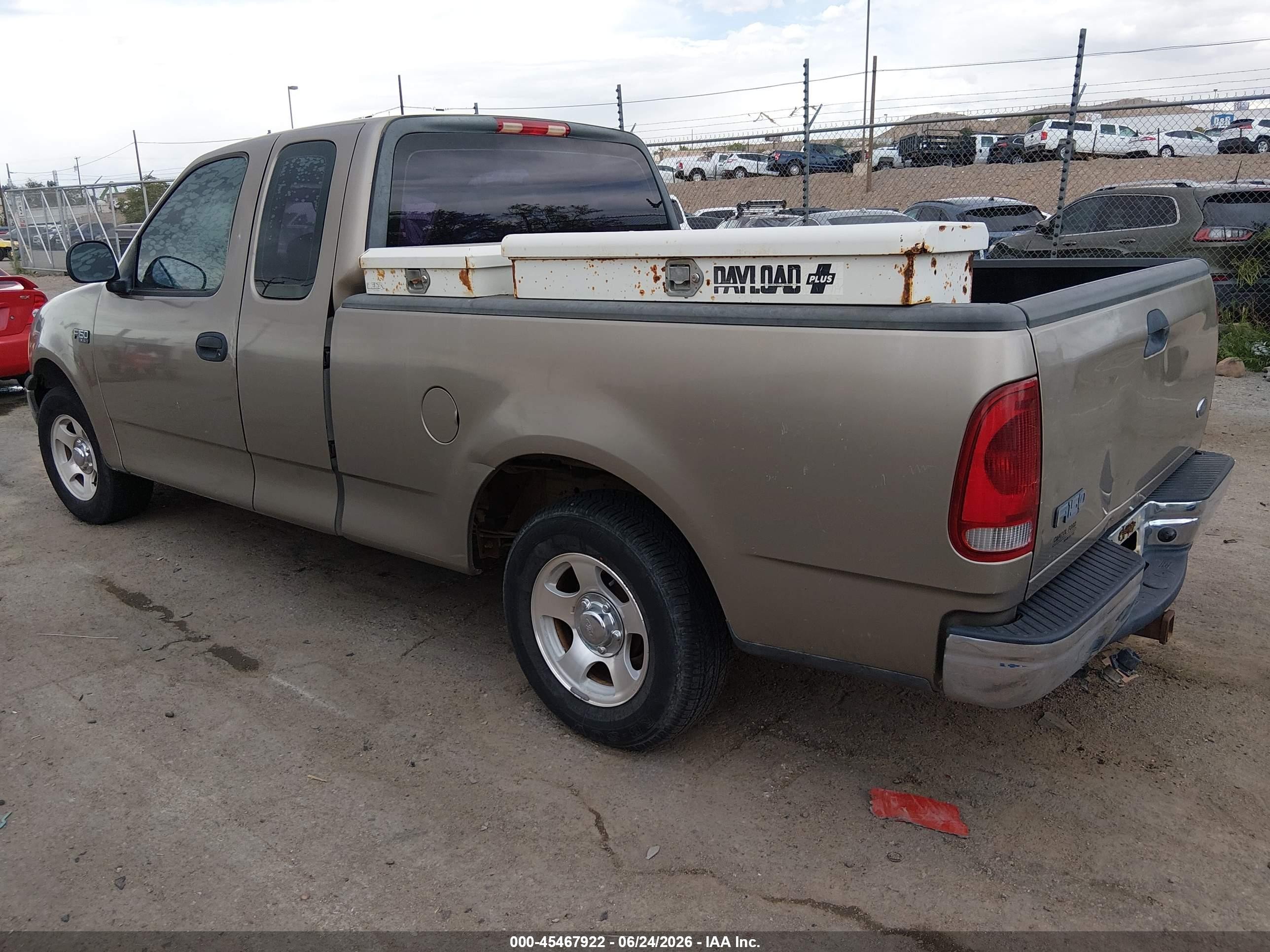 2002 Ford F-150 Xl/xlt Бежевый vin: 1FTRX17212NB90915