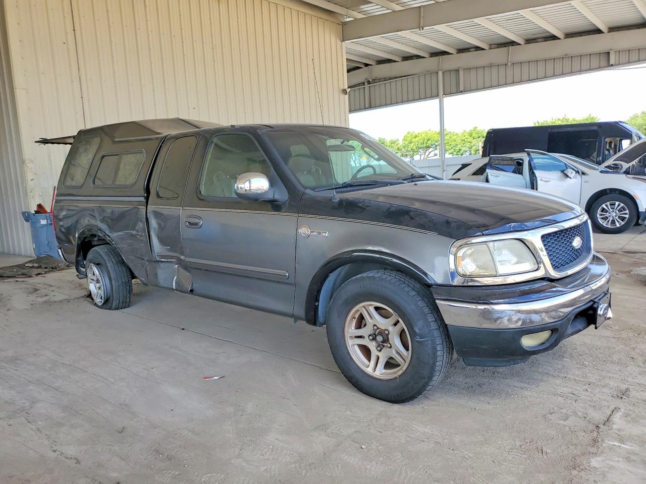 2003 Ford F150 Black vin: 1FTRX17213NA02654