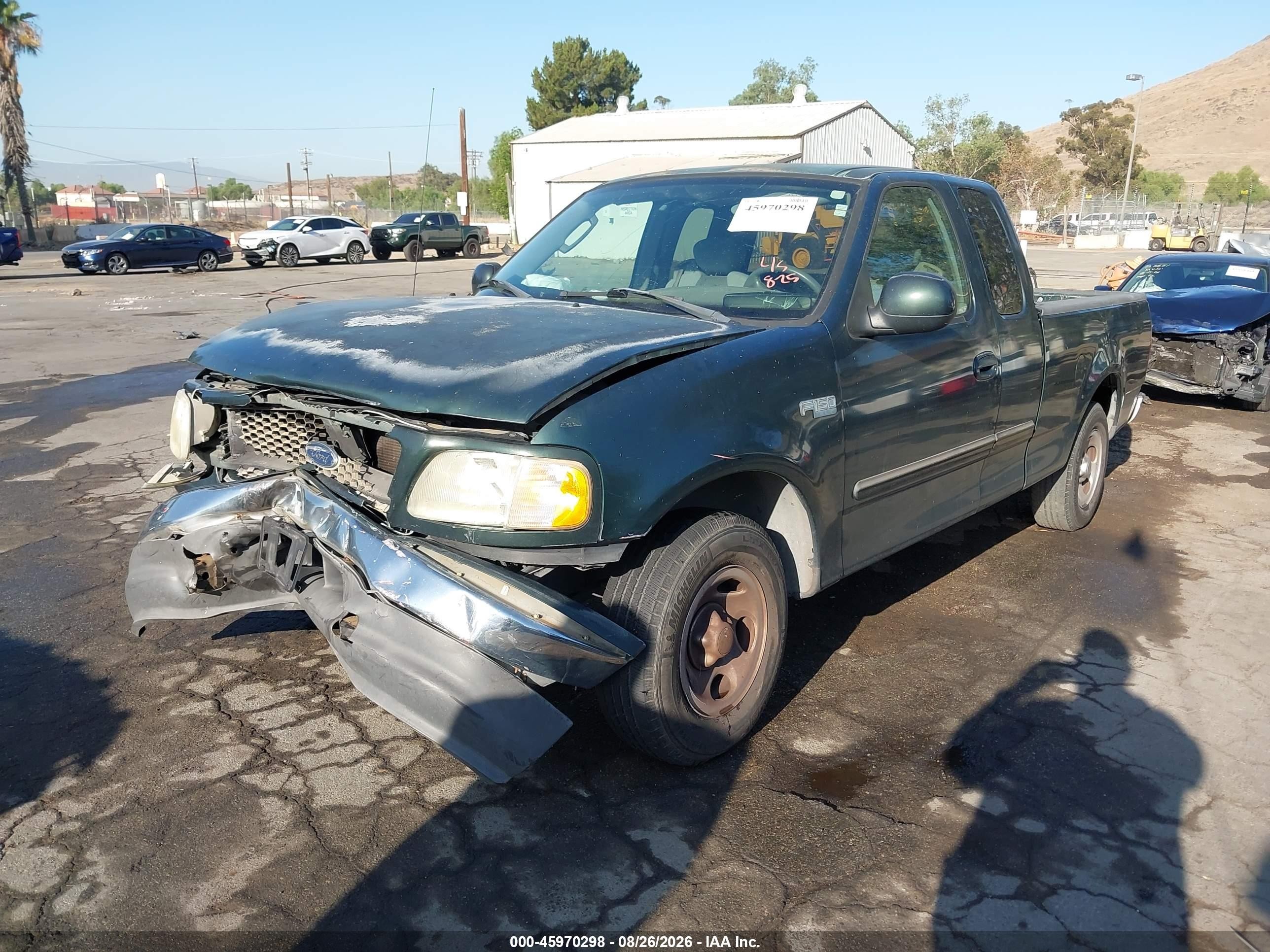 2003 Ford F-150 Xl/xlt Green vin: 1FTRX17213NB23572