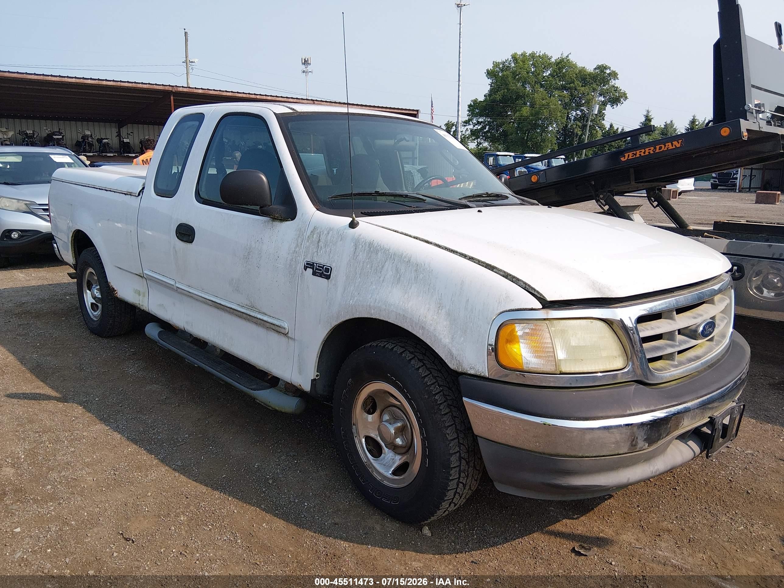 2003 Ford F-150 Xl/xlt White vin: 1FTRX17223NB96126