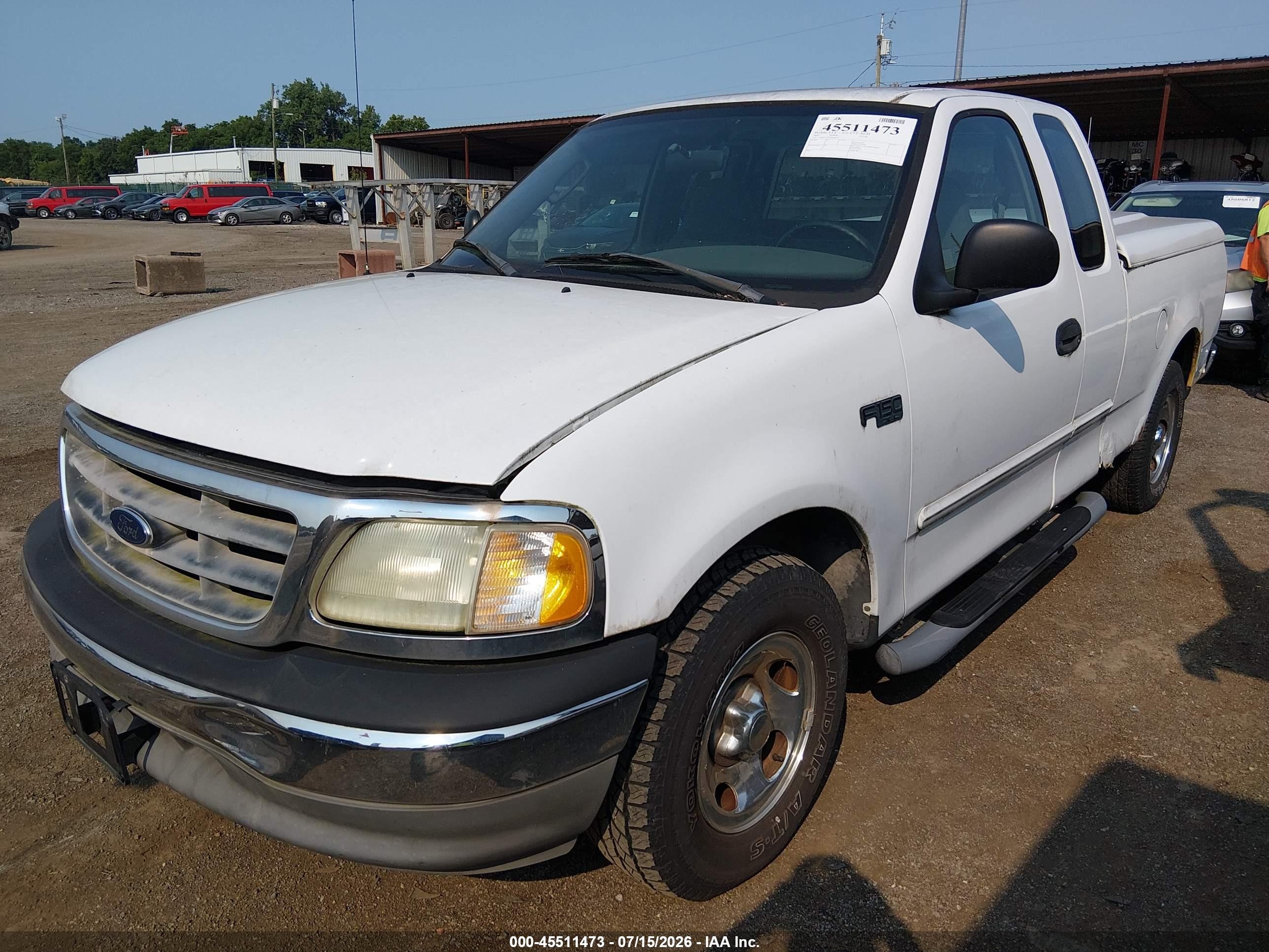 2003 Ford F-150 Xl/xlt White vin: 1FTRX17223NB96126