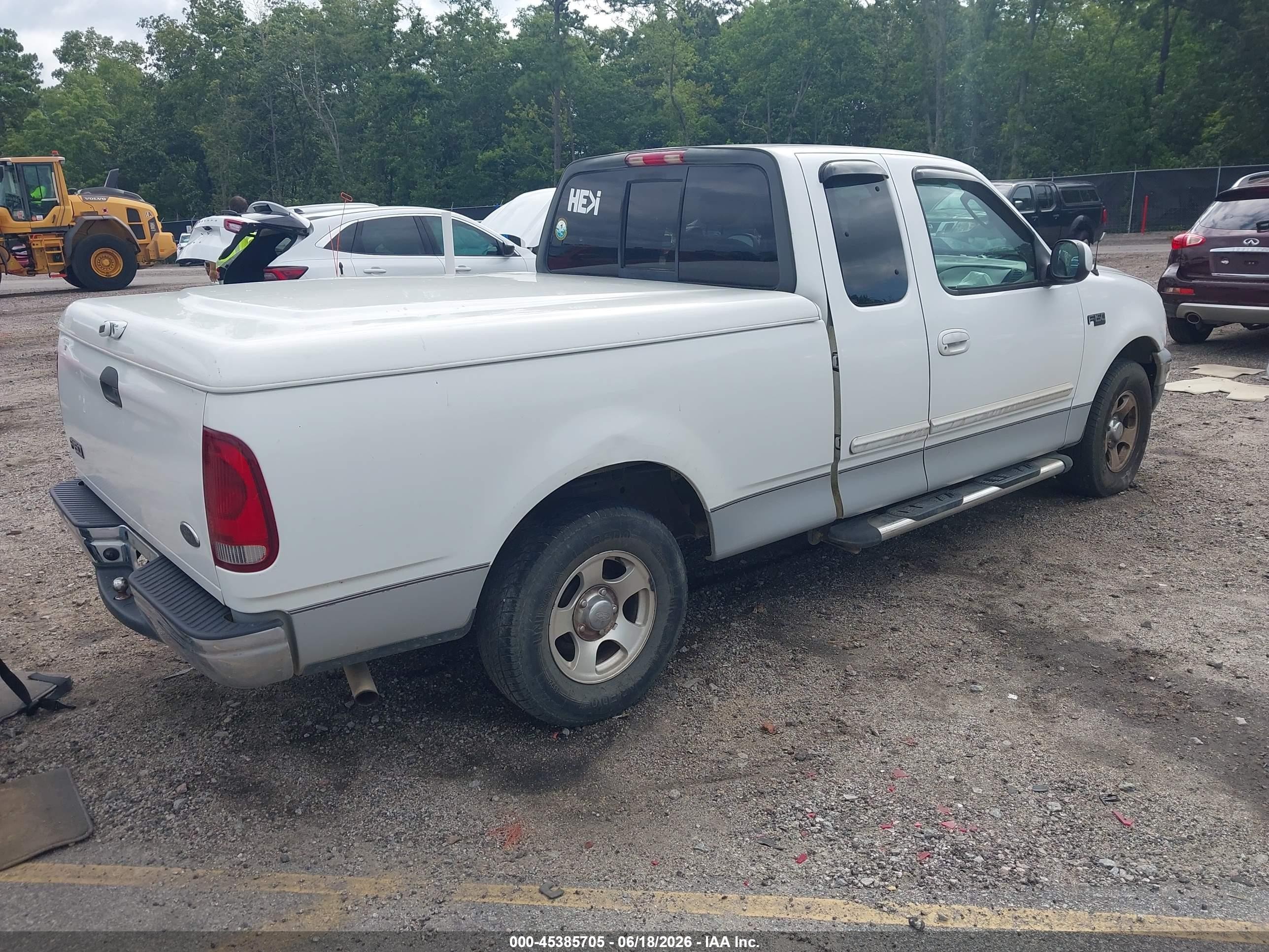 2003 Ford F-150 Xl/xlt White vin: 1FTRX17233NA82863