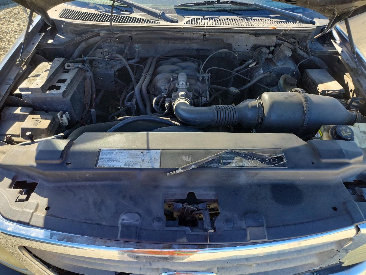2003 Ford F150 Blue vin: 1FTRX17233NA89022