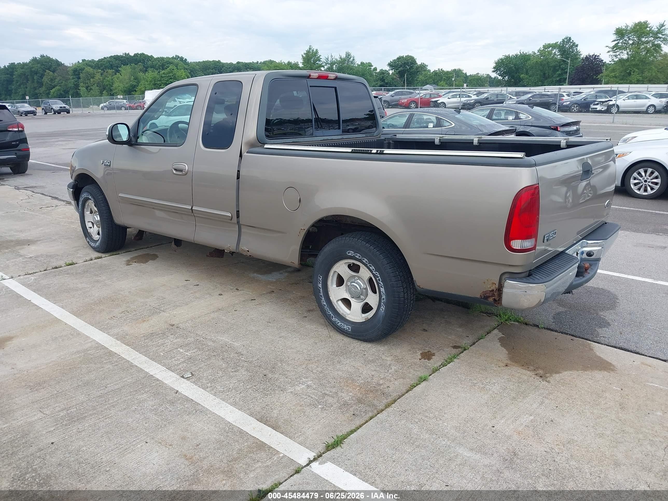 2002 Ford F-150 Xl/xlt Tan vin: 1FTRX17242NA25652