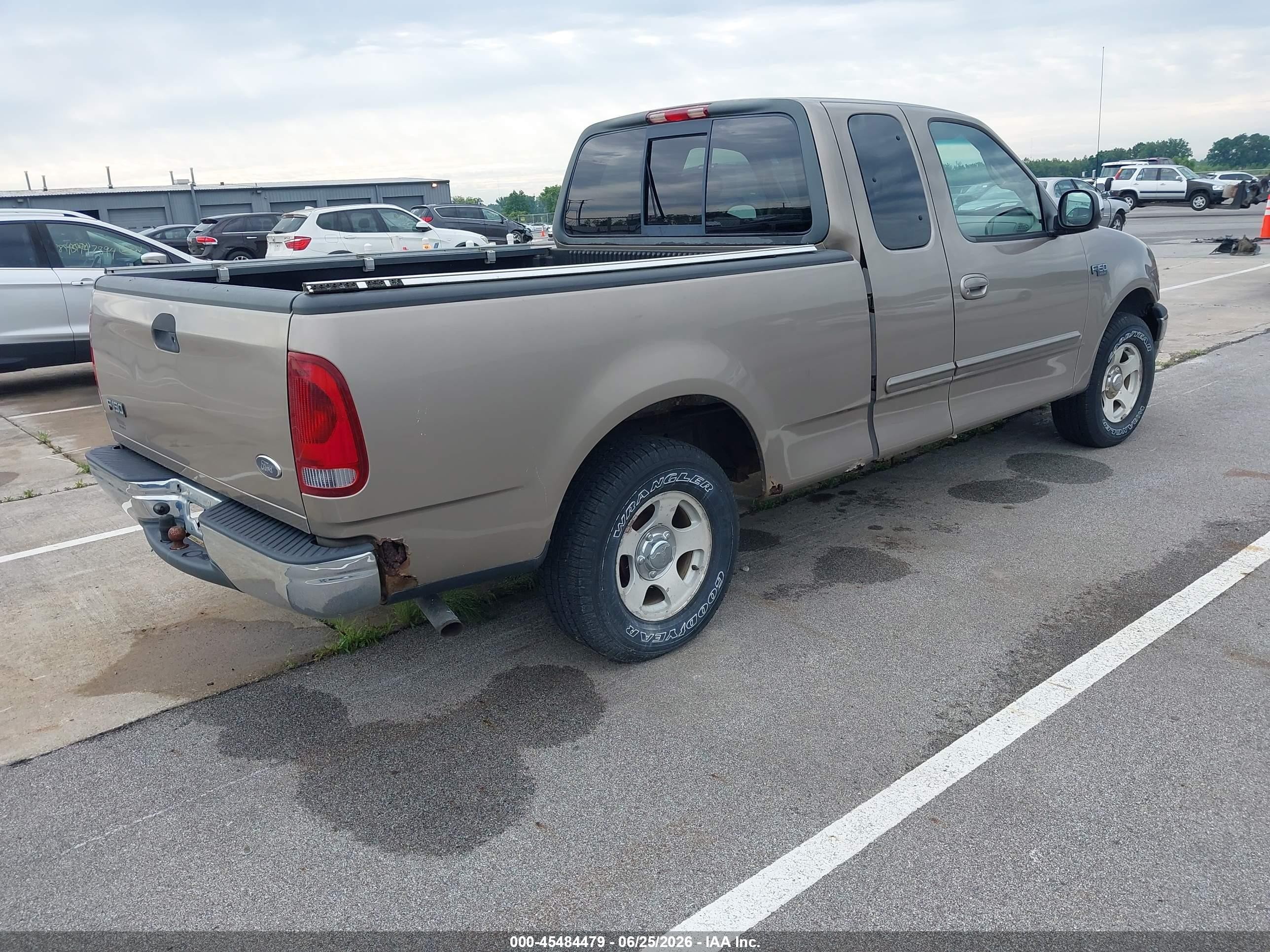 2002 Ford F-150 Xl/xlt Tan vin: 1FTRX17242NA25652