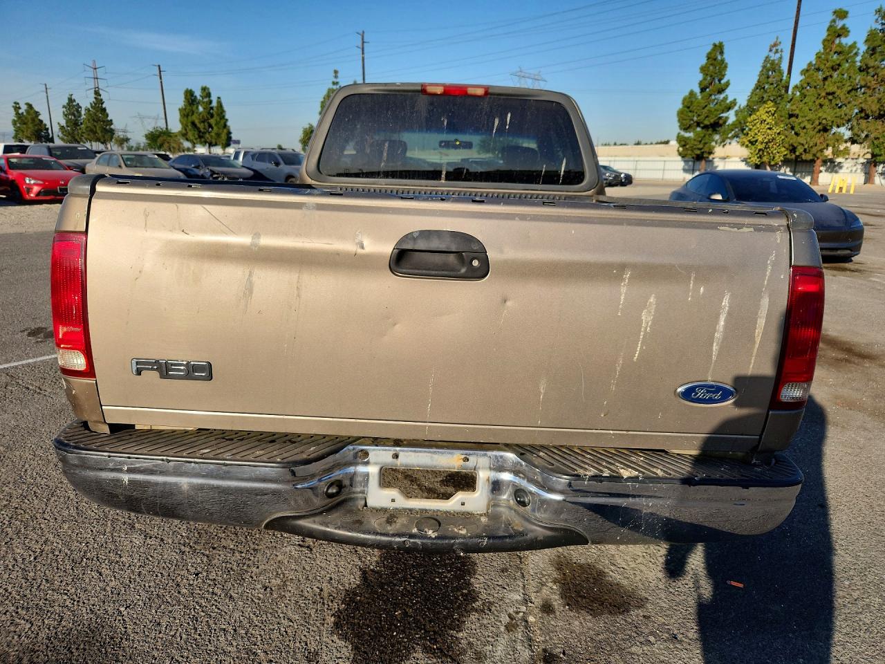 2002 Ford F150 Tan vin: 1FTRX17242NA85205
