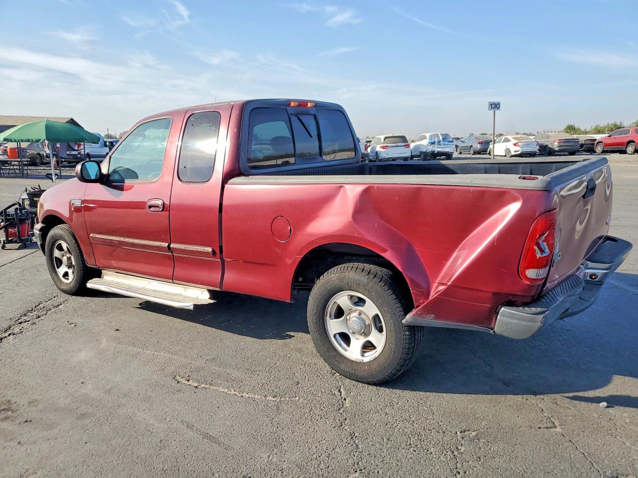 2003 Ford F150 Burgundy vin: 1FTRX17243NB16521