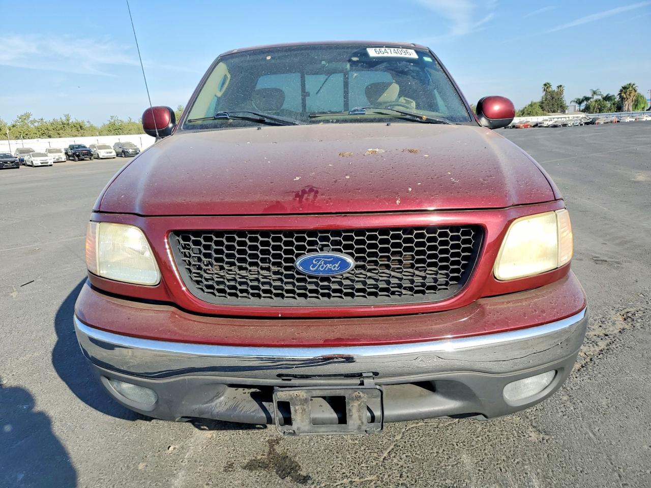 2003 Ford F150 Burgundy vin: 1FTRX17243NB16521