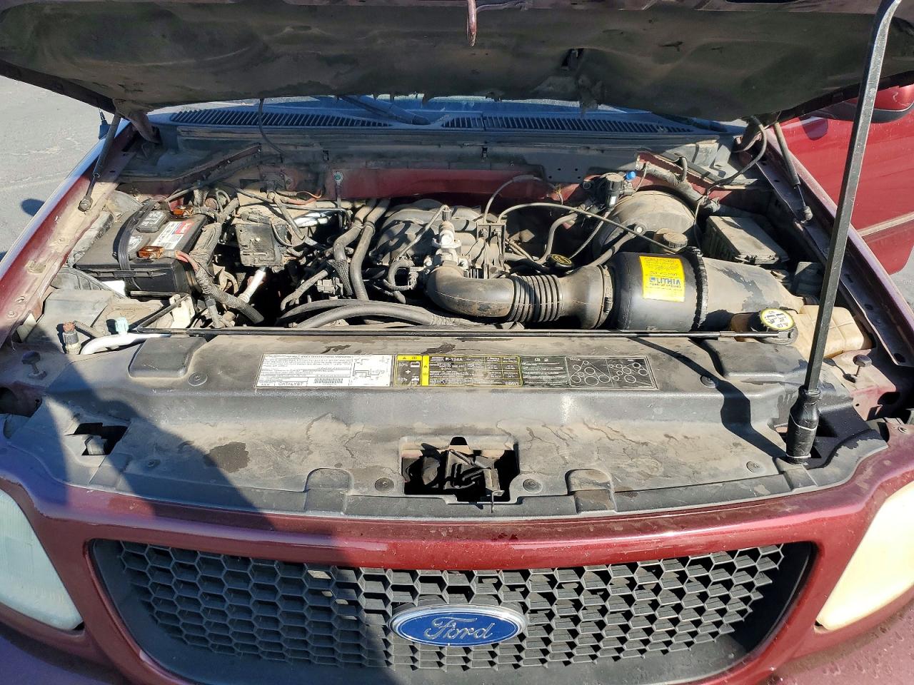 2003 Ford F150 Burgundy vin: 1FTRX17243NB16521
