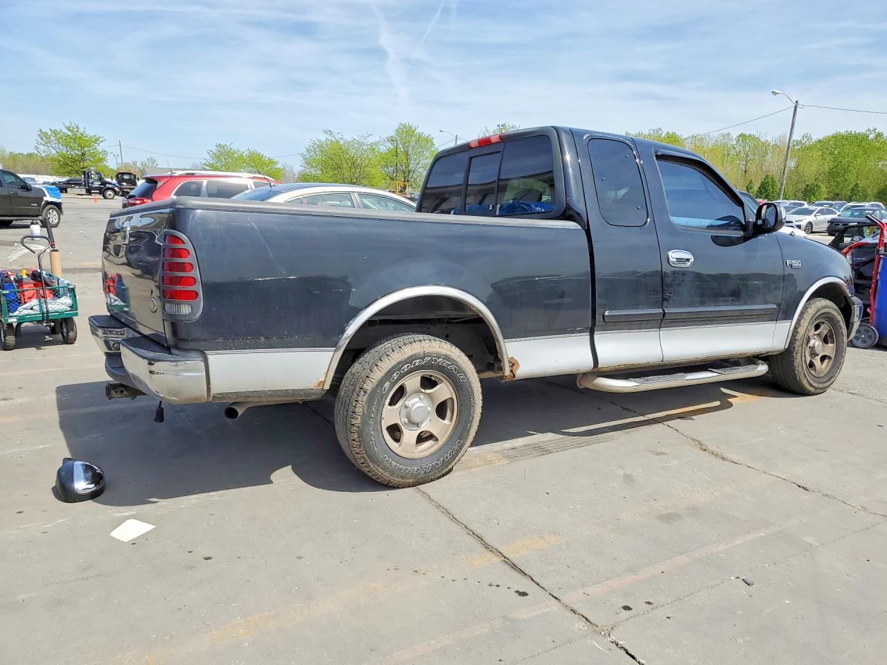2002 Ford F150 Black vin: 1FTRX17252NA34893