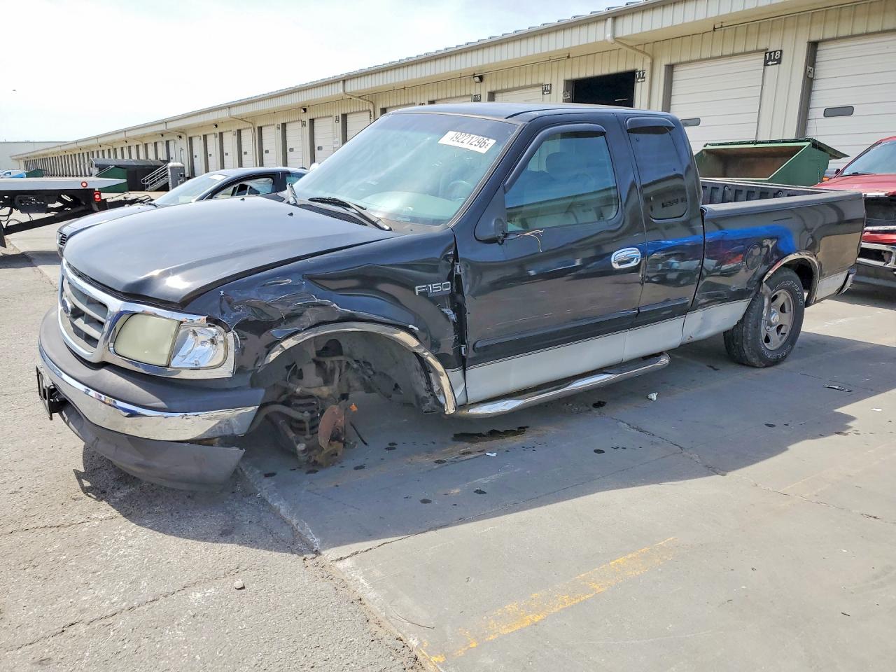2002 Ford F150 Black vin: 1FTRX17252NA34893