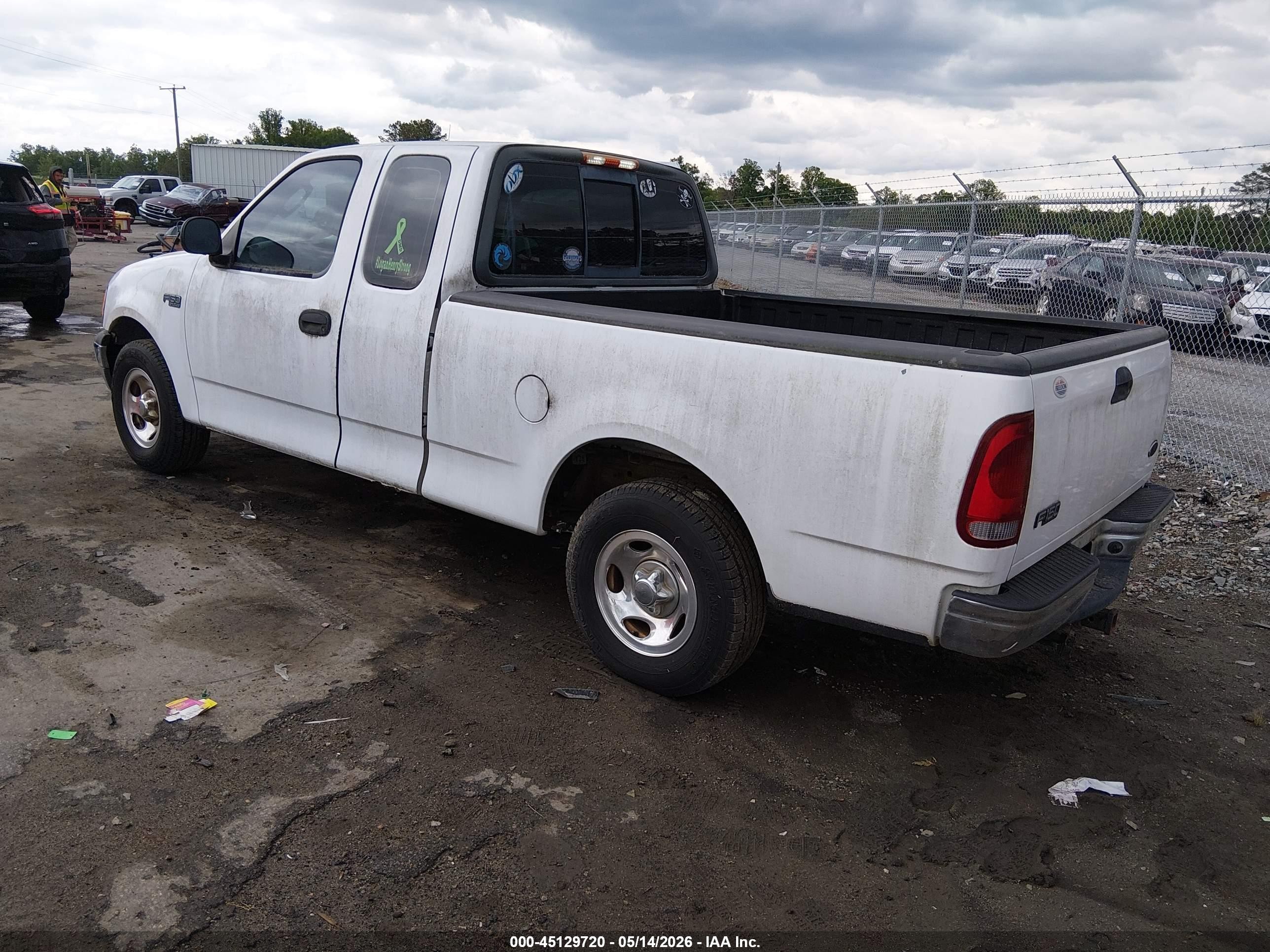 2002 Ford F-150 Xl/xlt White vin: 1FTRX17252NB16140