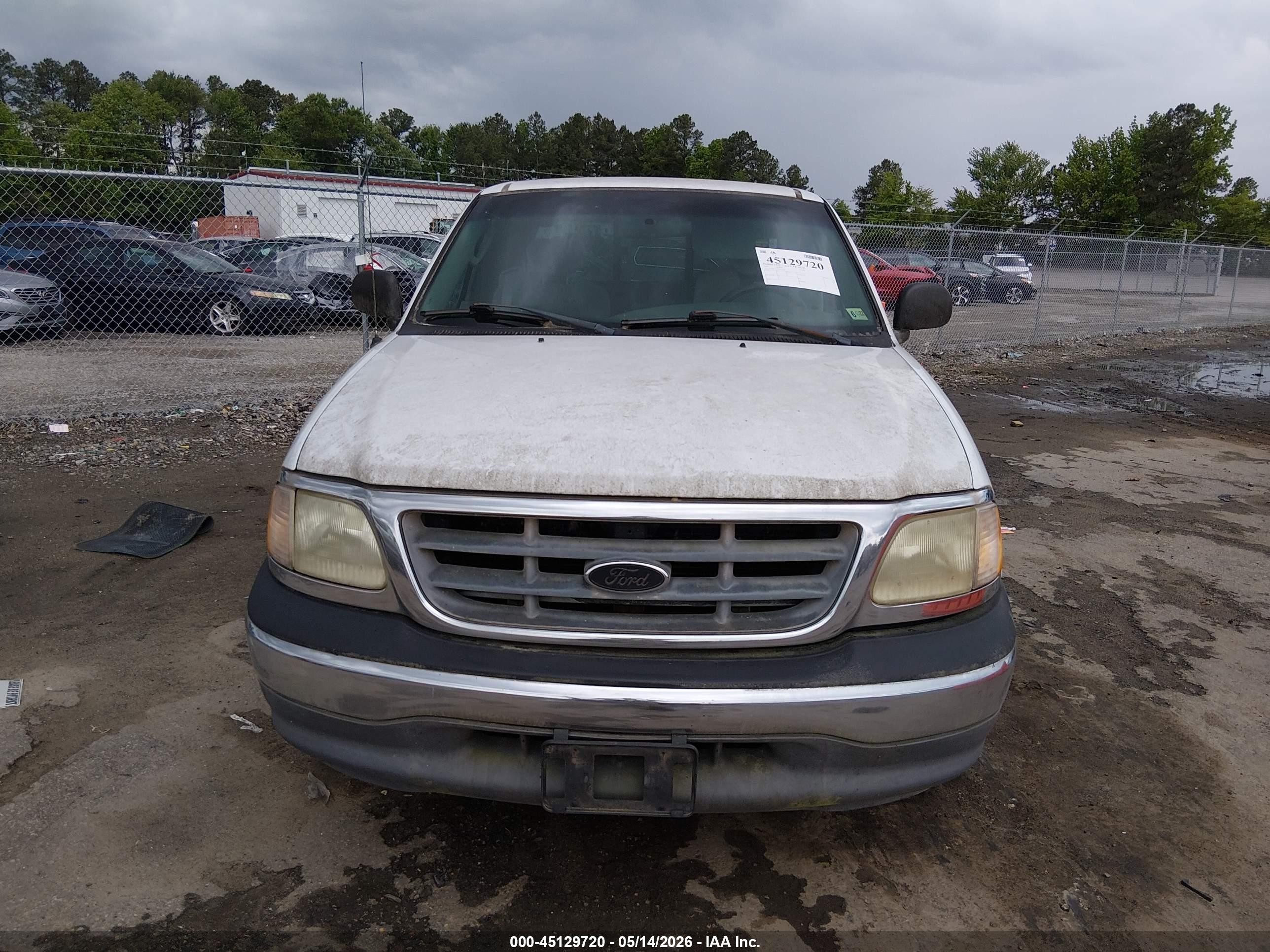 2002 Ford F-150 Xl/xlt White vin: 1FTRX17252NB16140
