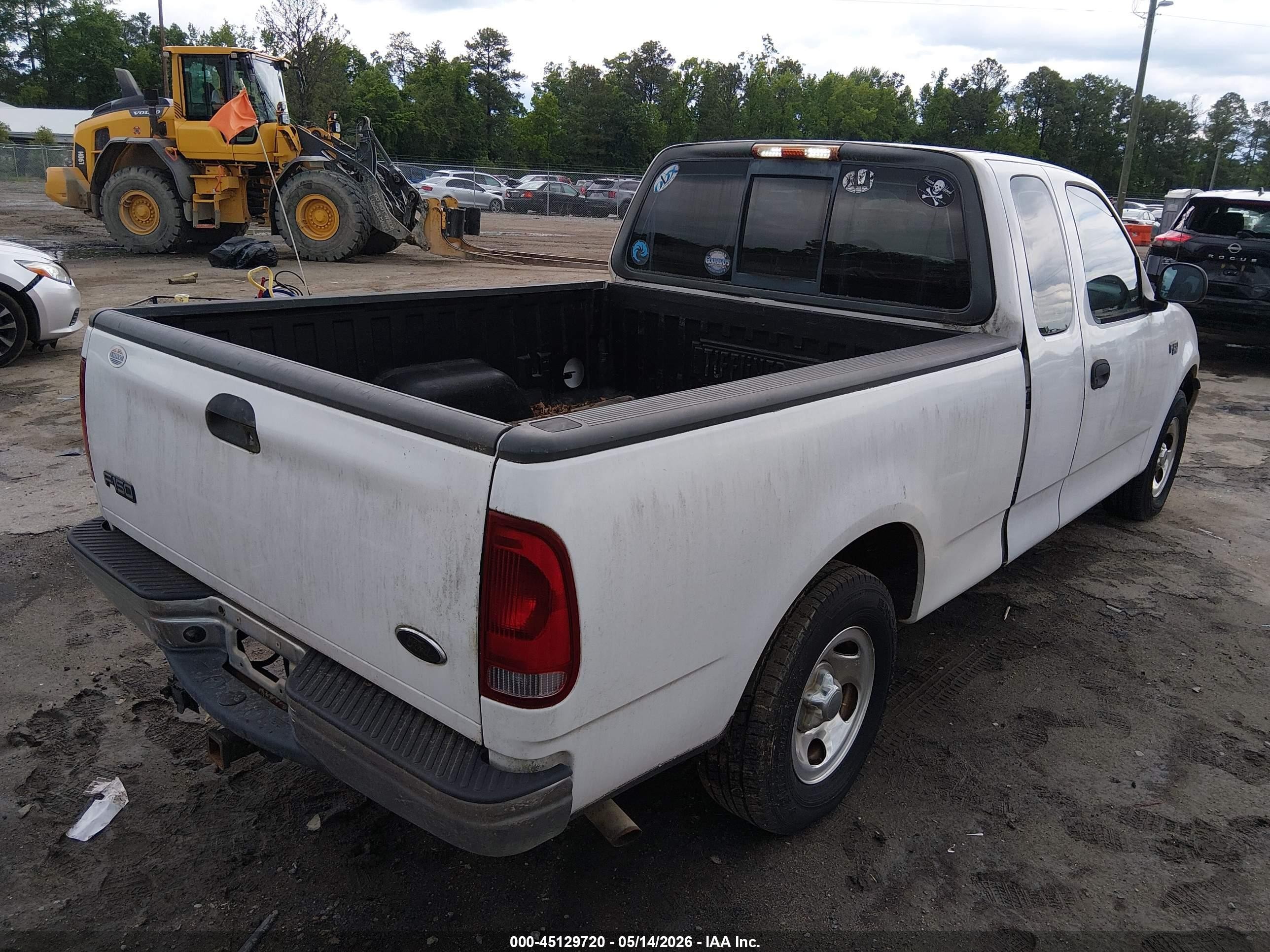 2002 Ford F-150 Xl/xlt White vin: 1FTRX17252NB16140