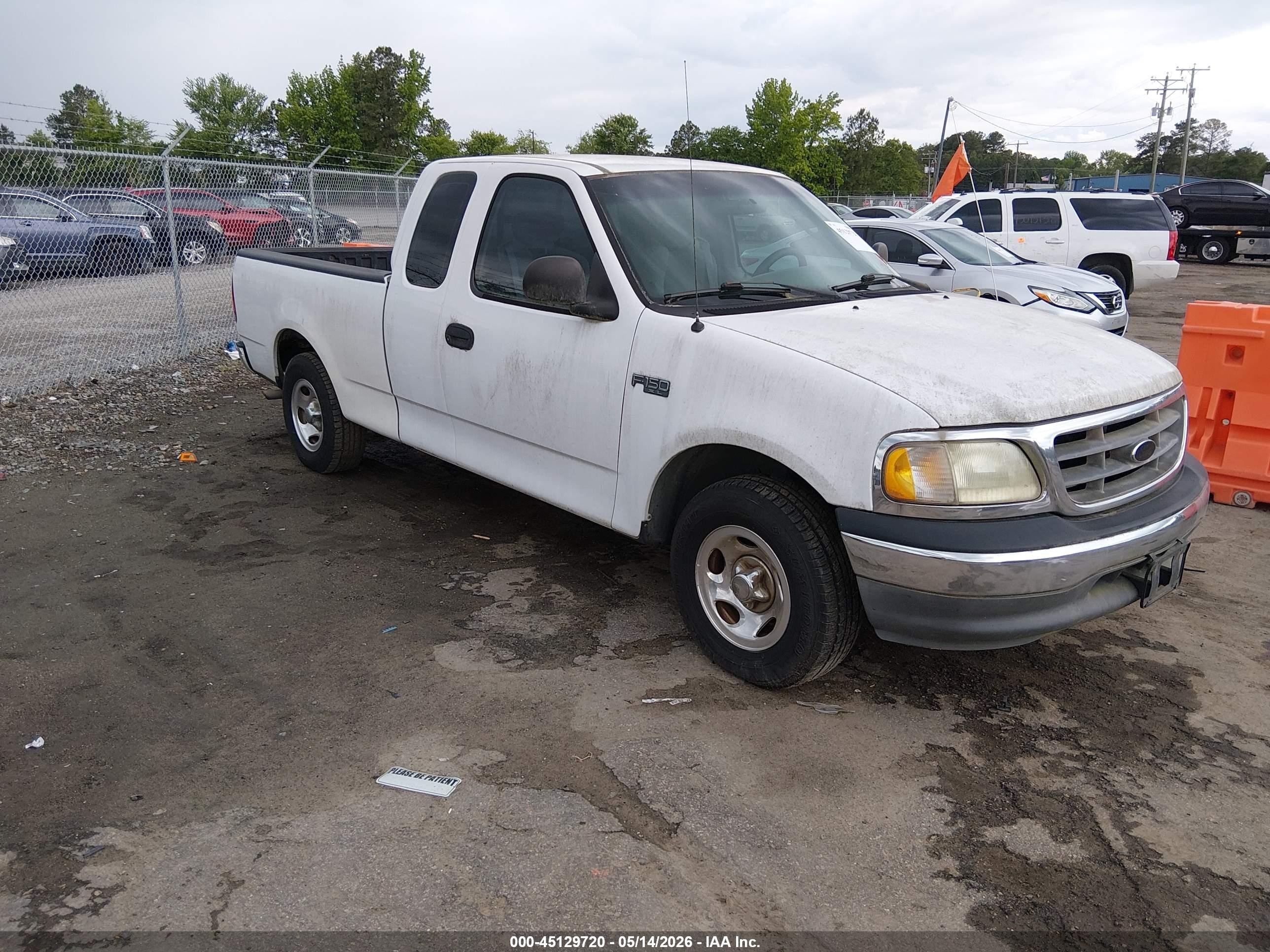 2002 Ford F-150 Xl/xlt White vin: 1FTRX17252NB16140