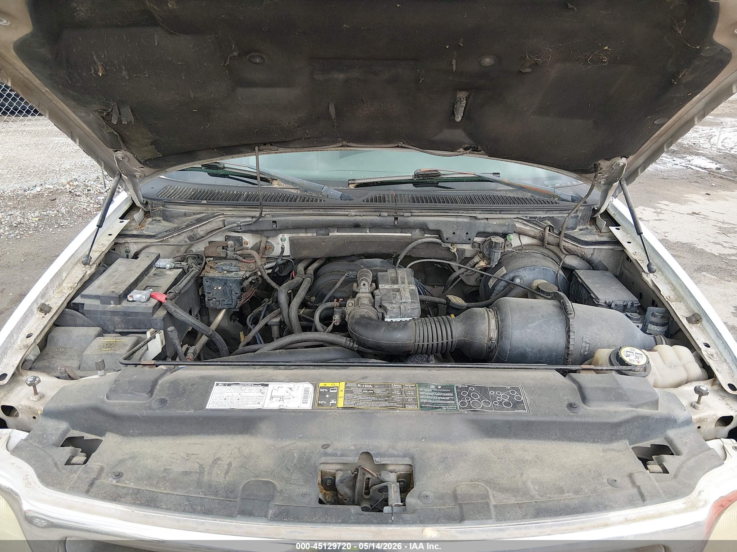 2002 Ford F-150 Xl/xlt White vin: 1FTRX17252NB16140