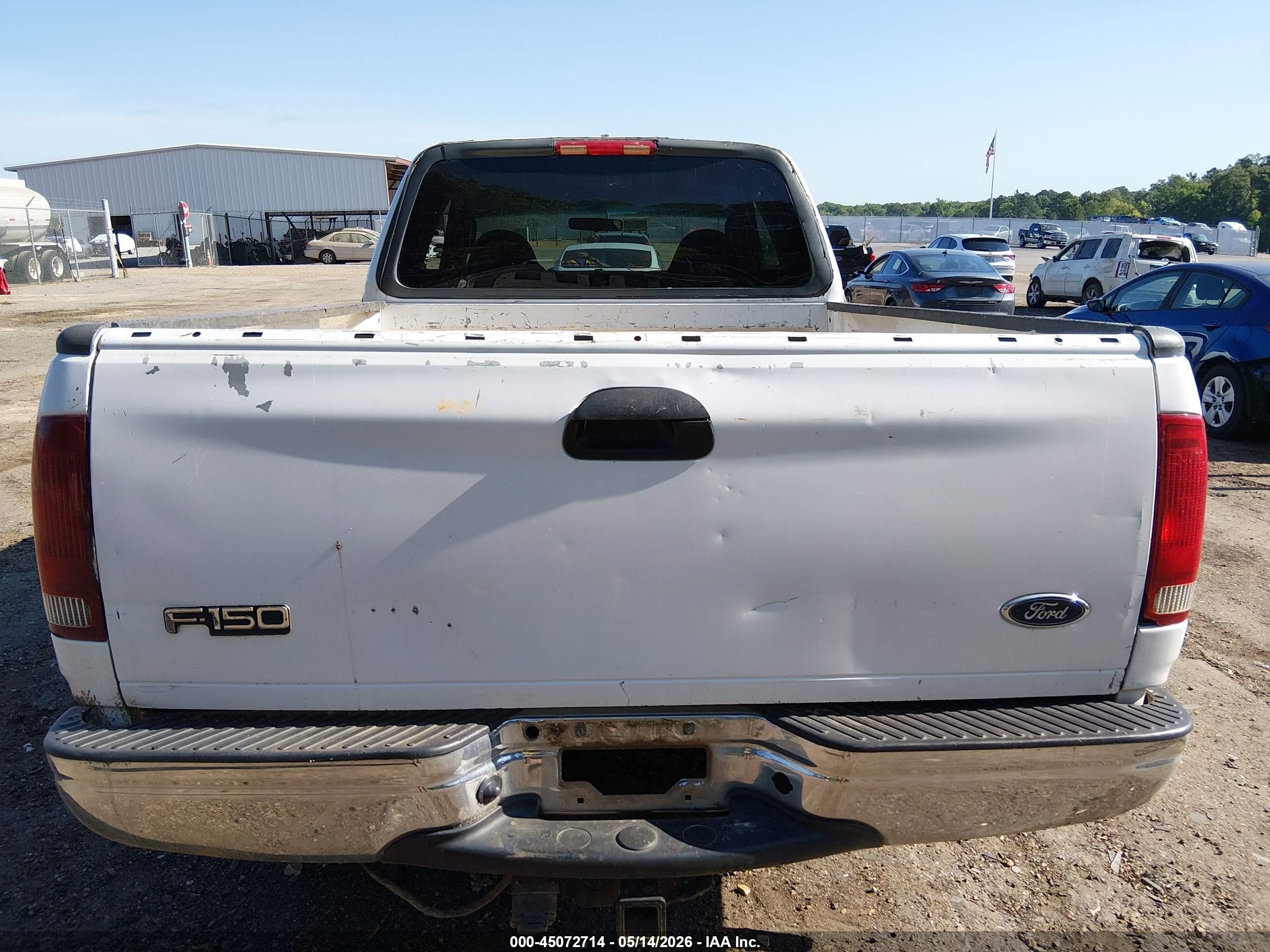 2002 Ford F-150 Xl/xlt White vin: 1FTRX17262NB18852