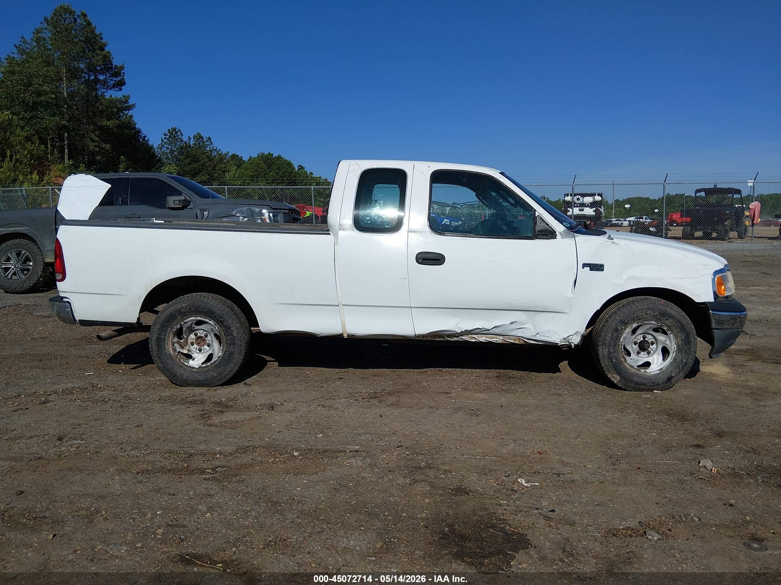 2002 Ford F-150 Xl/xlt White vin: 1FTRX17262NB18852