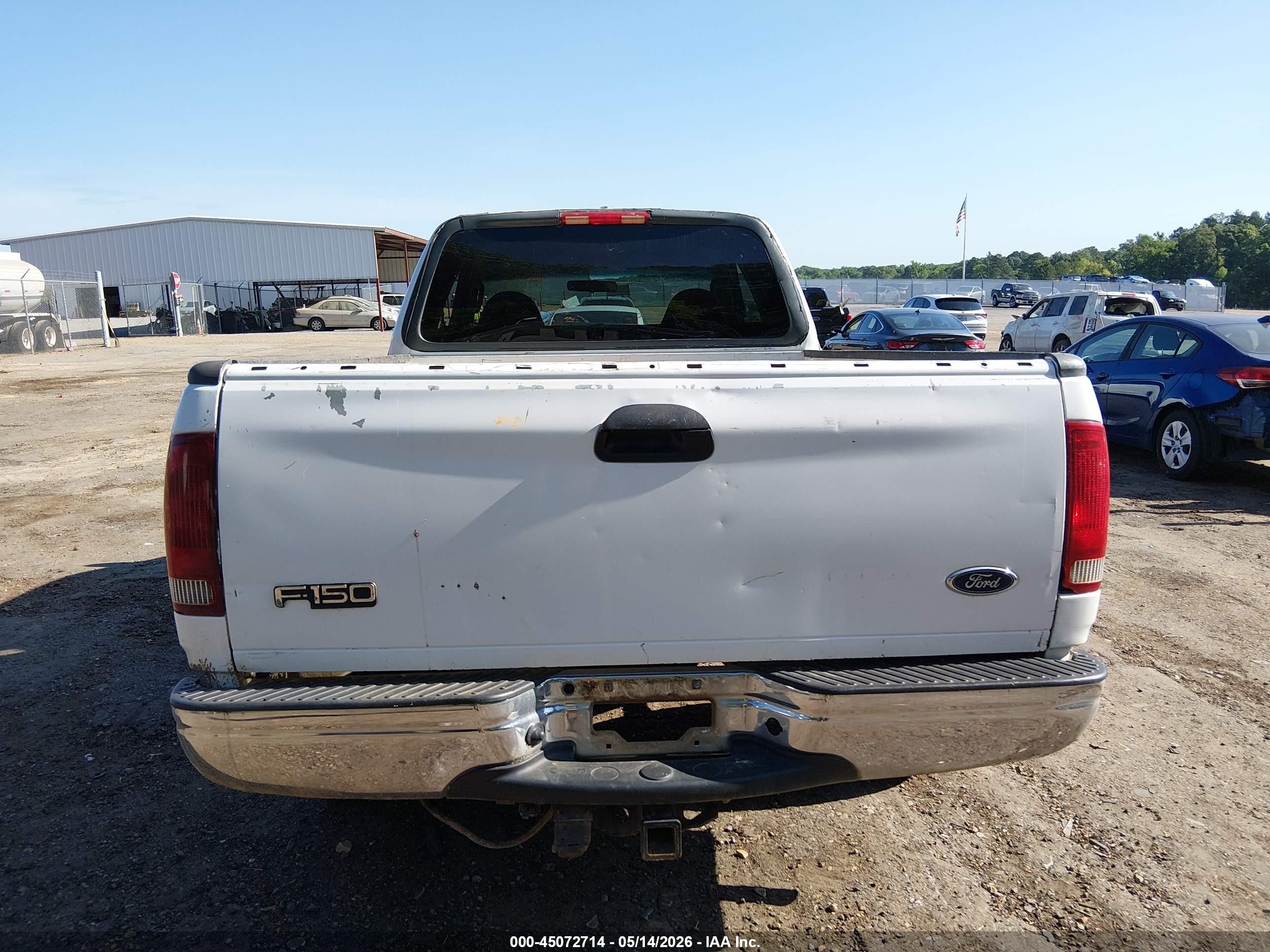 2002 Ford F-150 Xl/xlt White vin: 1FTRX17262NB18852