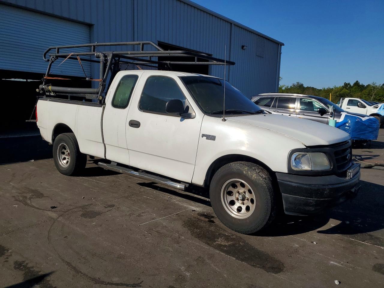 2003 Ford F150 White vin: 1FTRX17263NB19470