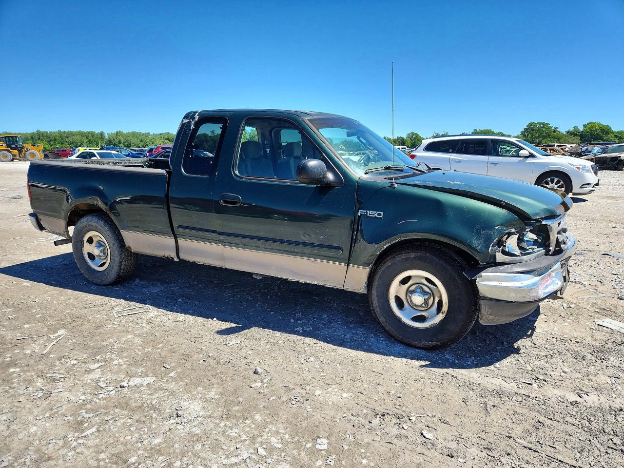 2003 Ford F150 Green vin: 1FTRX17273NB65986
