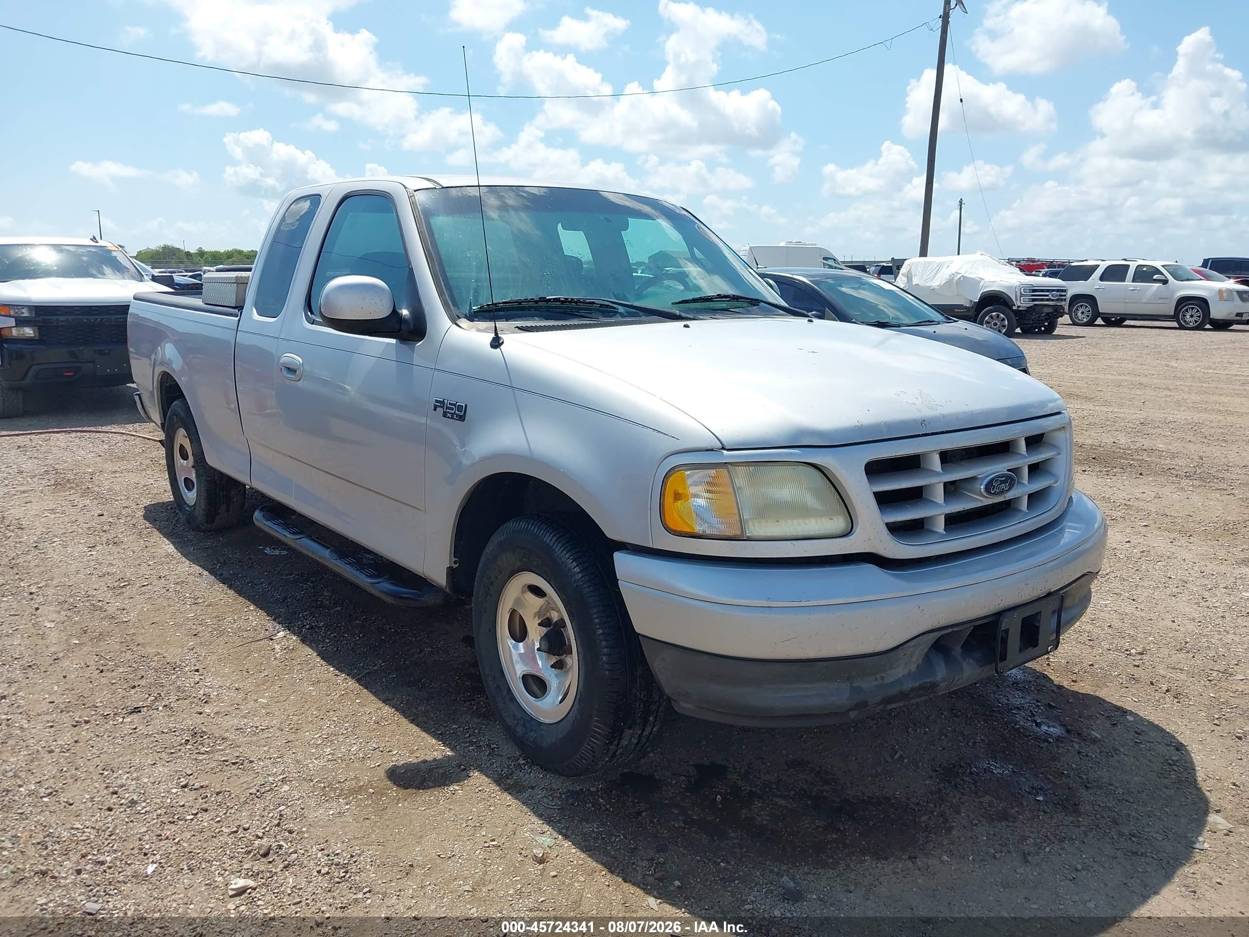 2002 Ford F-150 Xl/xlt Silver vin: 1FTRX17282NA14072