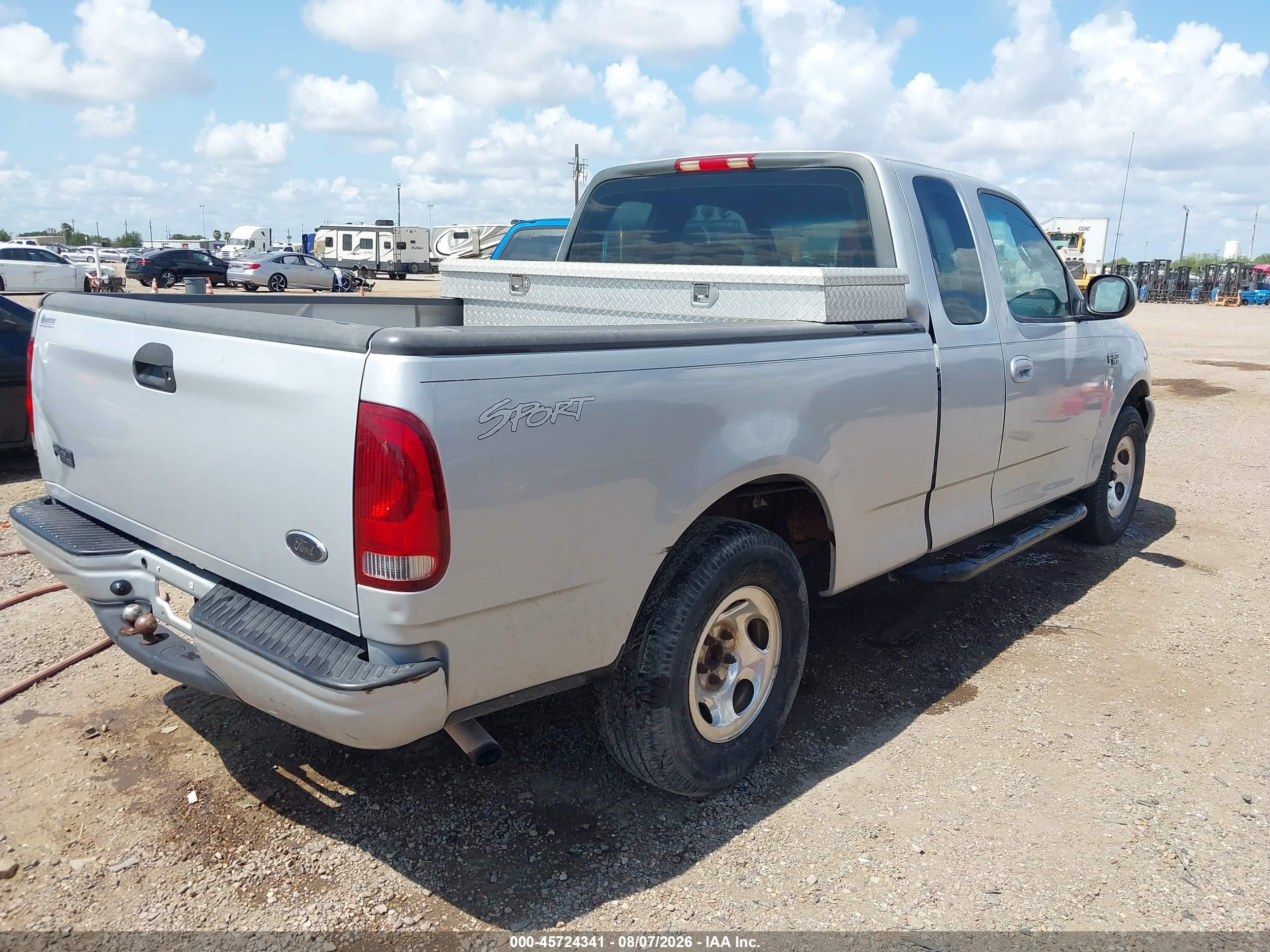 2002 Ford F-150 Xl/xlt Silver vin: 1FTRX17282NA14072