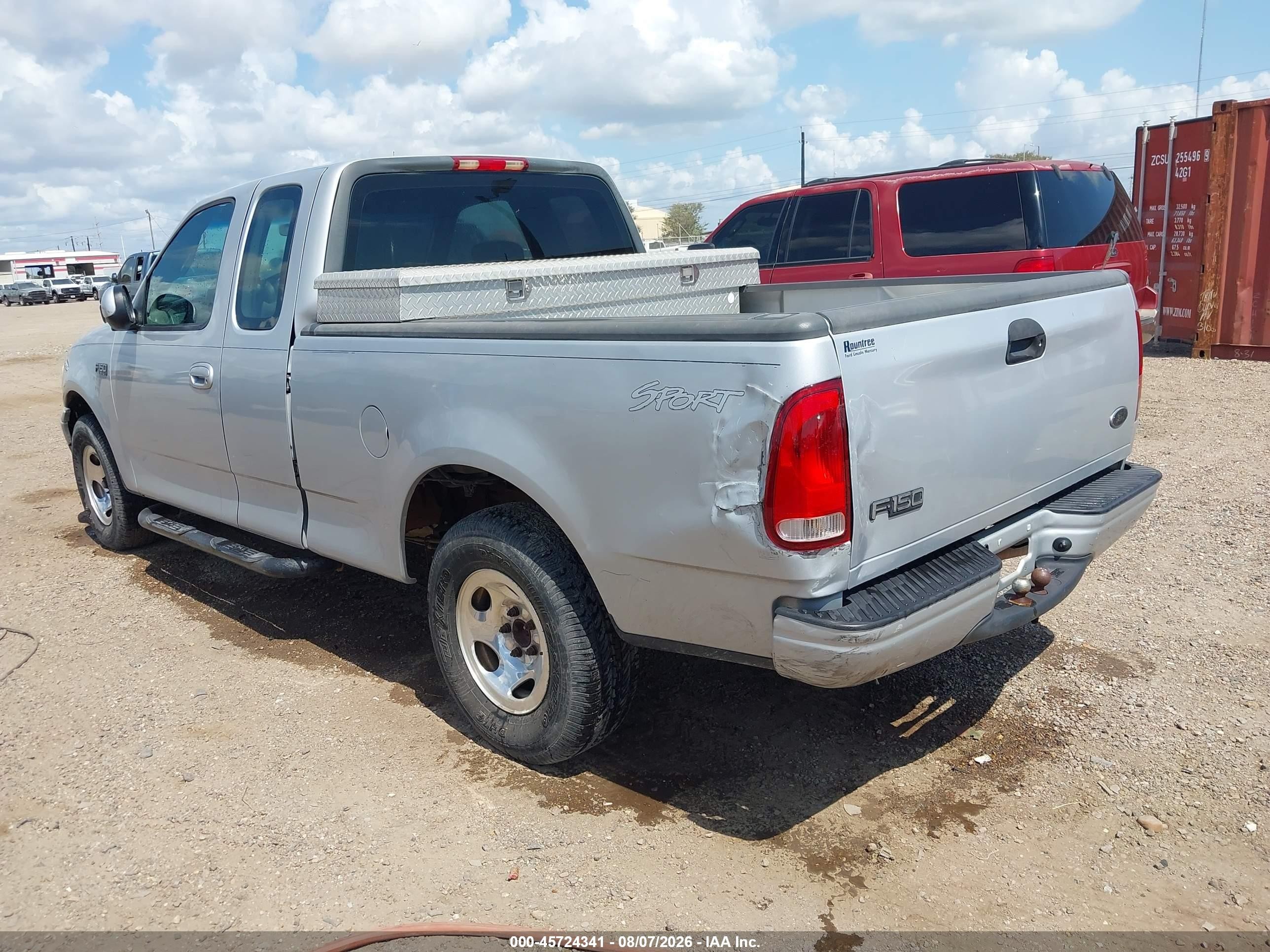 2002 Ford F-150 Xl/xlt Silver vin: 1FTRX17282NA14072