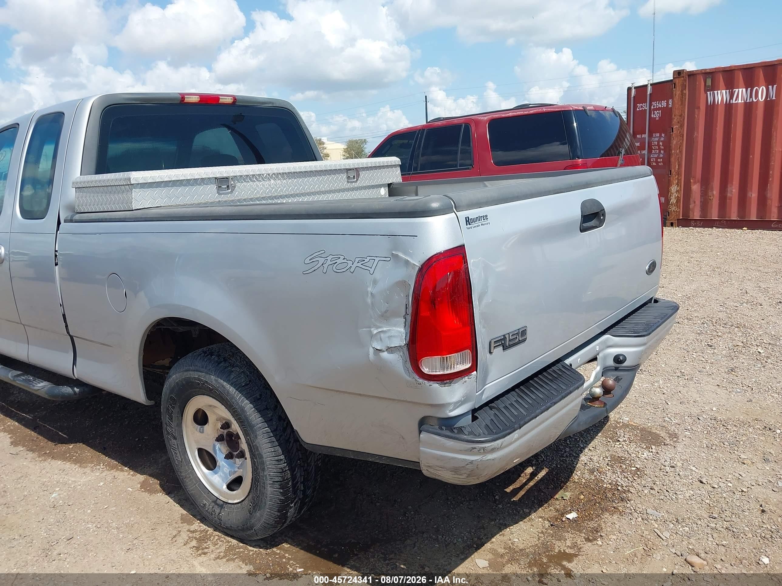 2002 Ford F-150 Xl/xlt Silver vin: 1FTRX17282NA14072
