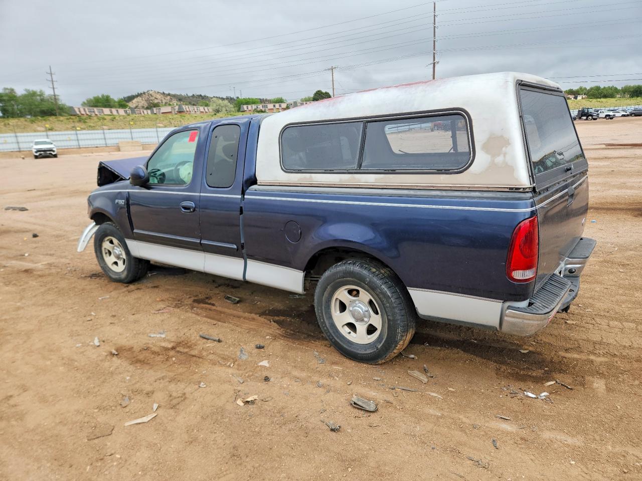 2002 Ford F150 Blue vin: 1FTRX17282NA41501
