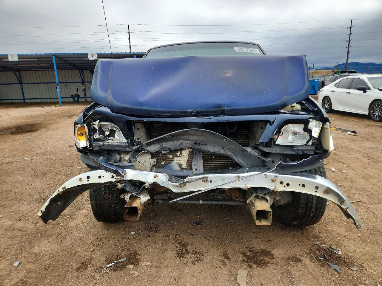 2002 Ford F150 Blue vin: 1FTRX17282NA41501