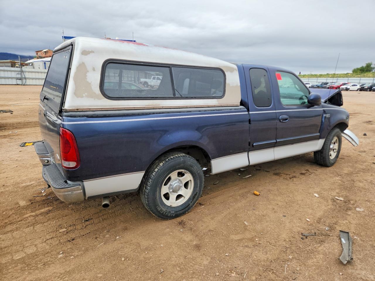 2002 Ford F150 Blue vin: 1FTRX17282NA41501