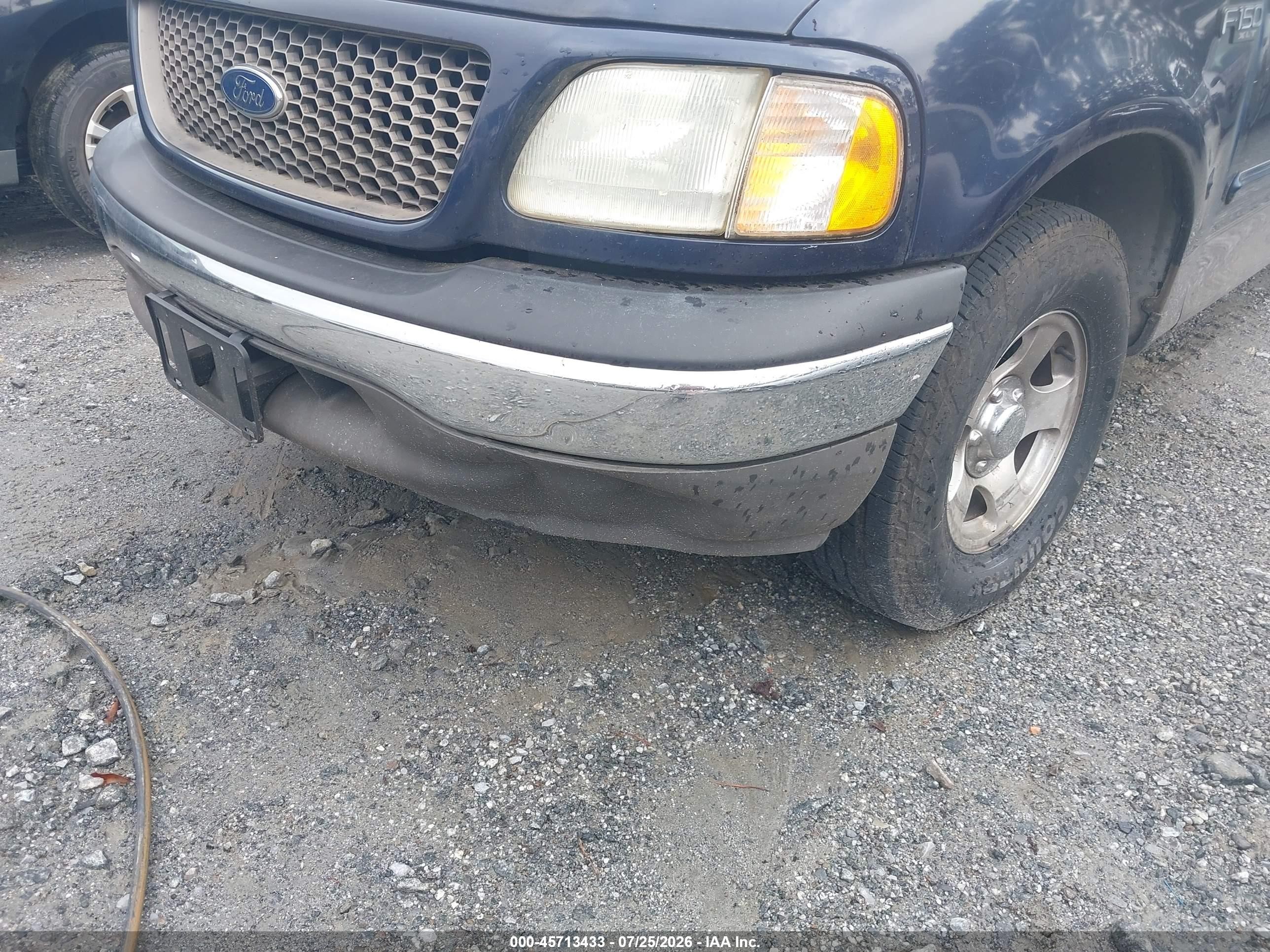 2002 Ford F-150 Xl/xlt Синий vin: 1FTRX17282NB38343
