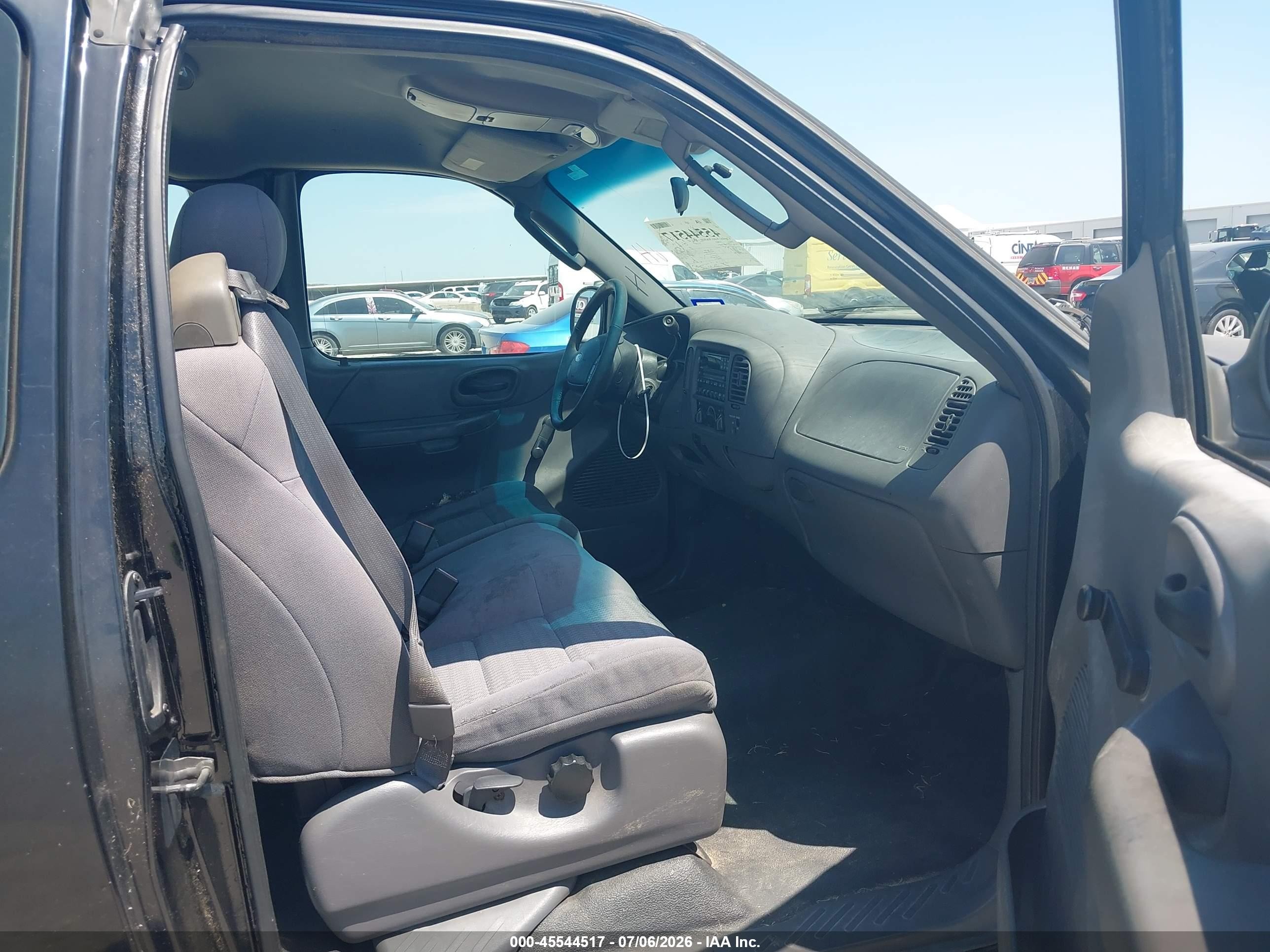 2002 Ford F-150 Xl/xlt Black vin: 1FTRX17282NB91561