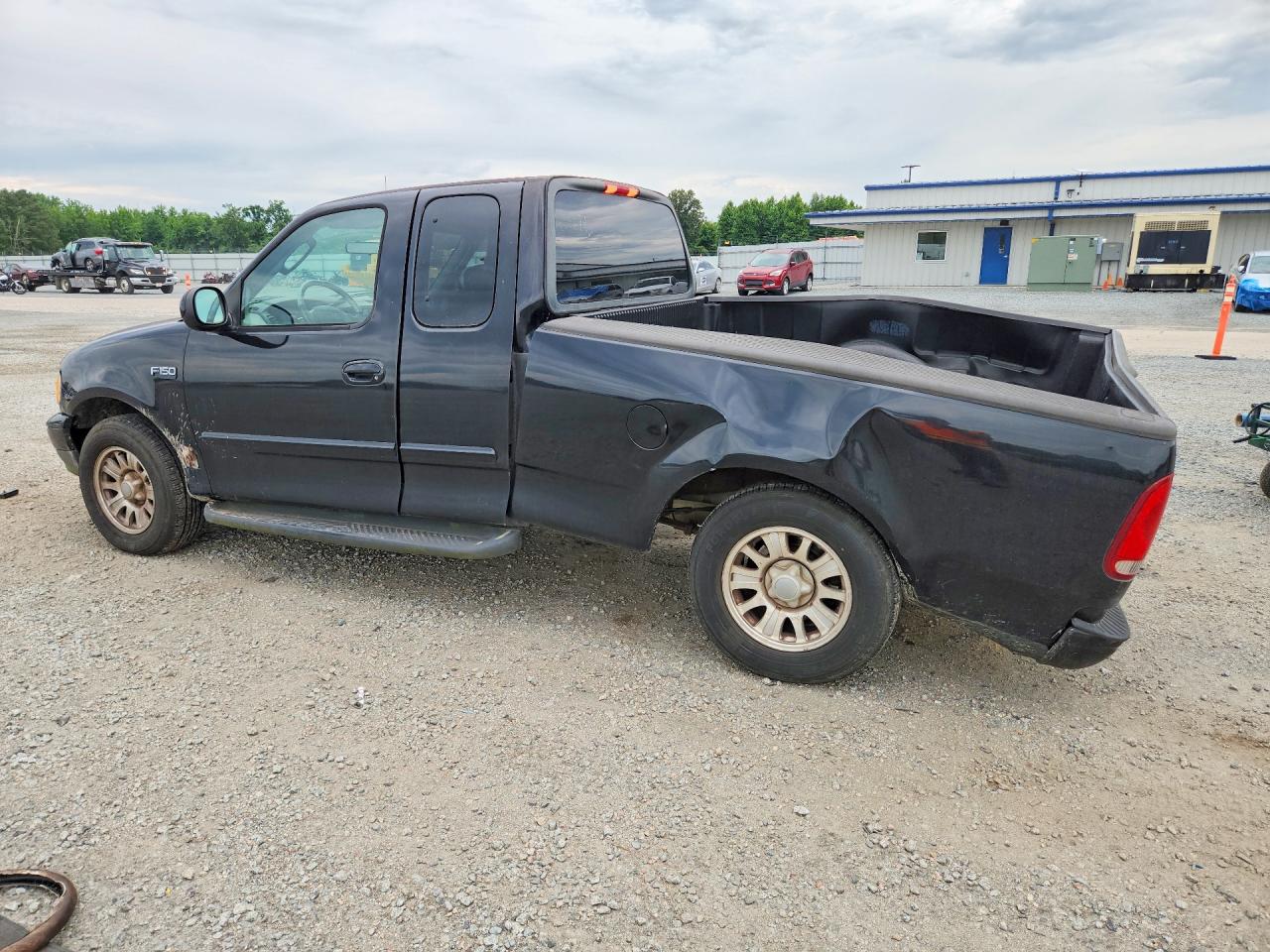 2003 Ford F150 Black vin: 1FTRX17283NB06185