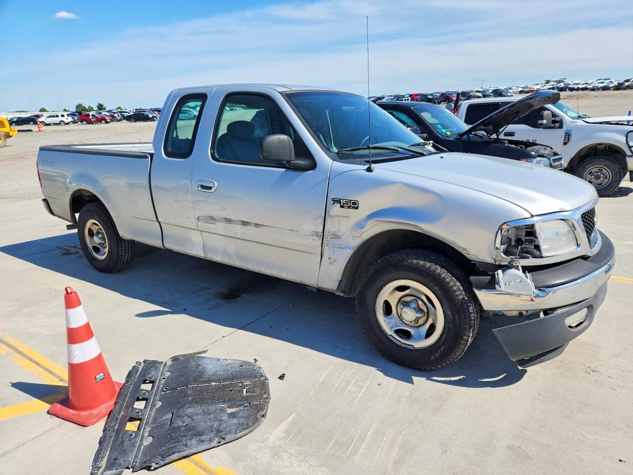 2003 Ford F150 Silver vin: 1FTRX17283NB77175