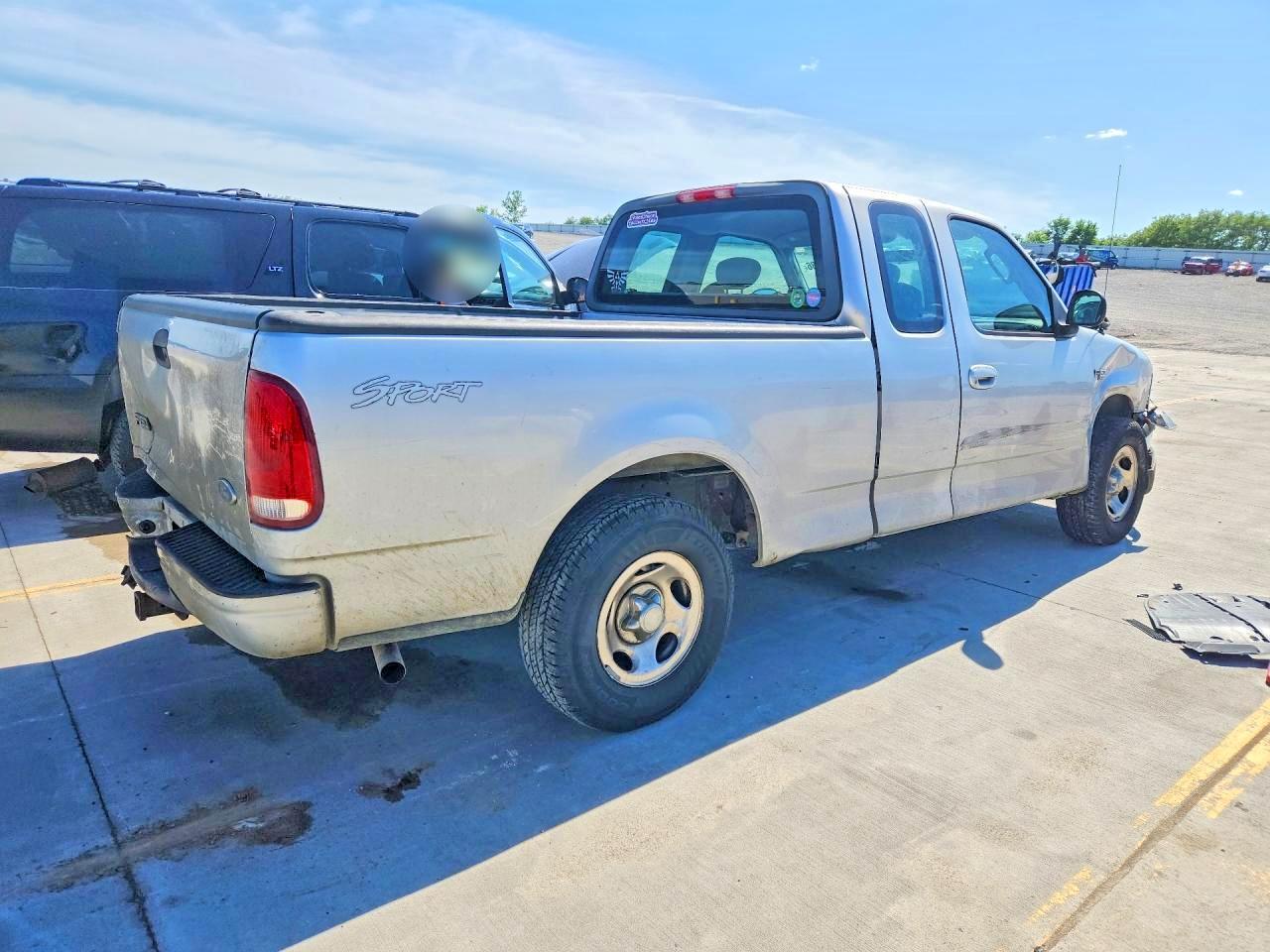 2003 Ford F150 Silver vin: 1FTRX17283NB77175