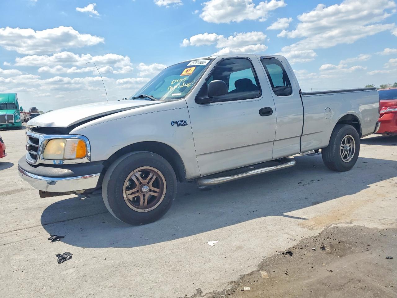 2003 Ford F150 Silver vin: 1FTRX17293NA65906